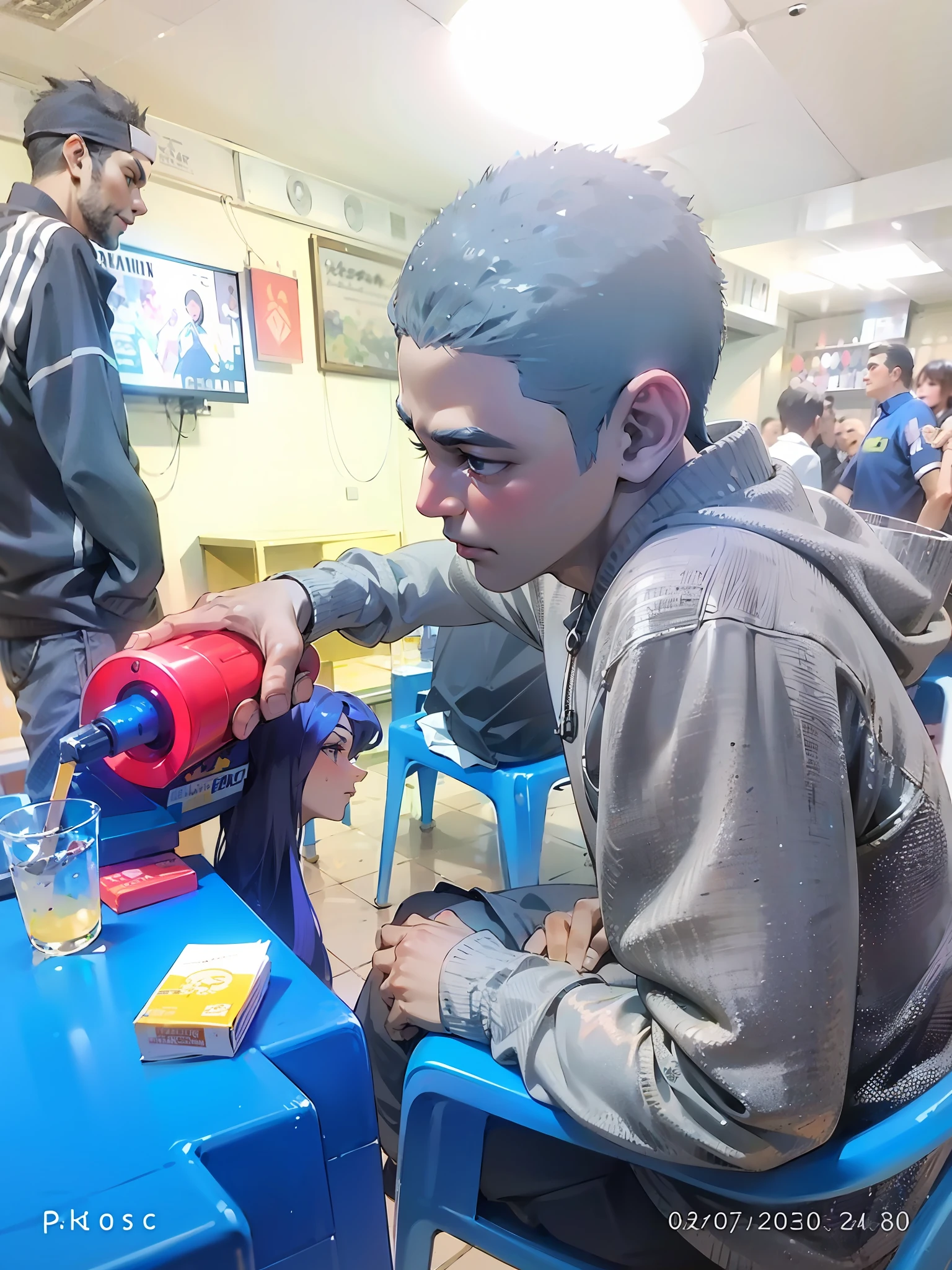 Transform the scenery in other Brazilian bars, with a man with black skin, rio de janeiro, DF, Piaui