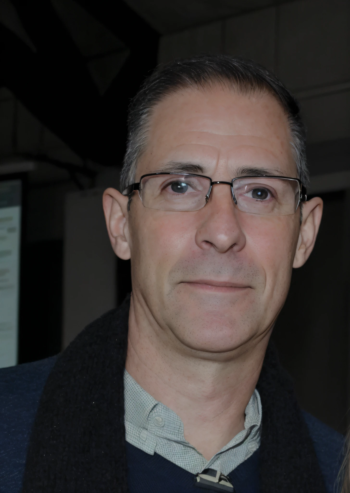 There is a man in glasses and a scarf standing in a room, neuroscientist, neuroscience, neurology, teacher, scientist, doctor, intellectual, lecturing