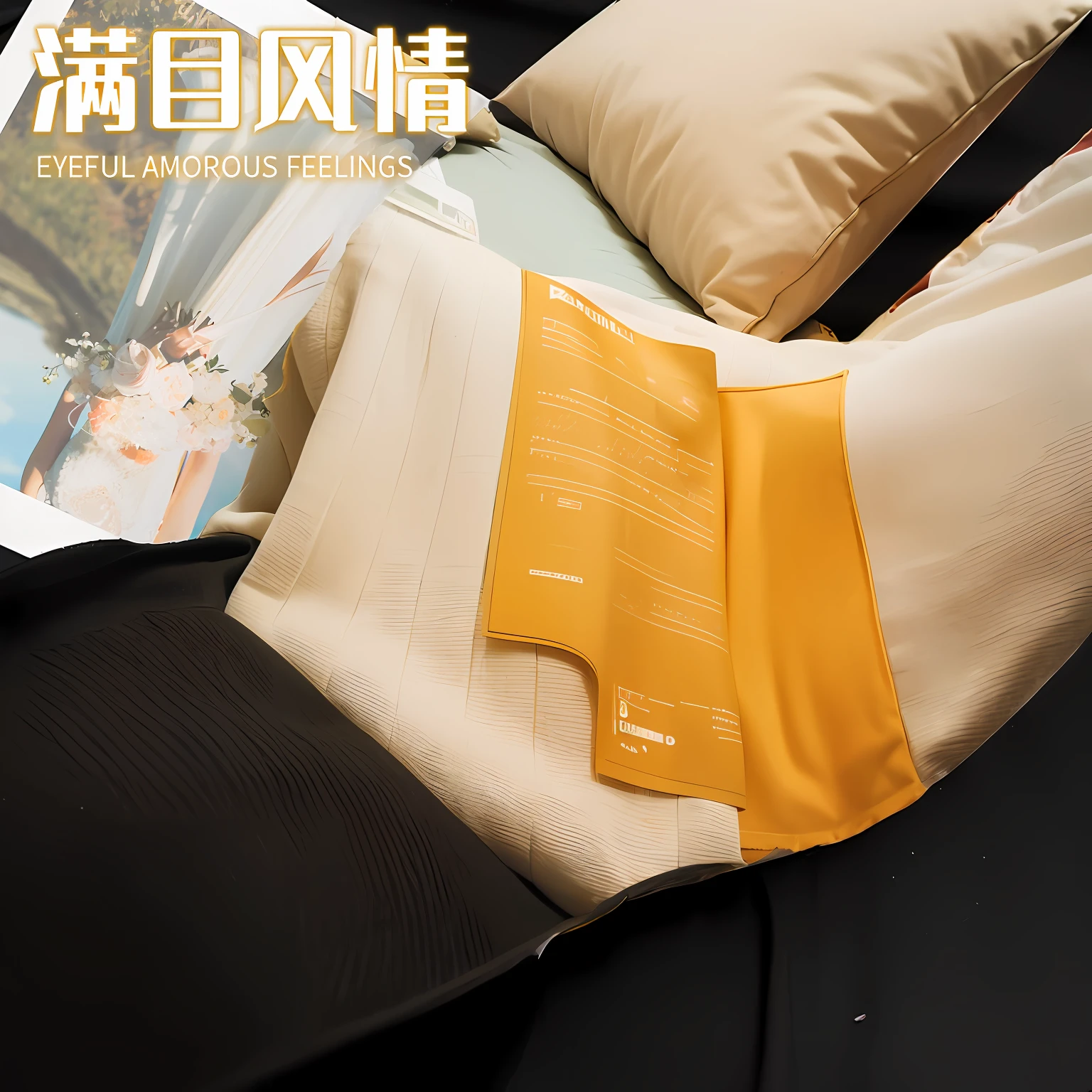 Background on bed --auto