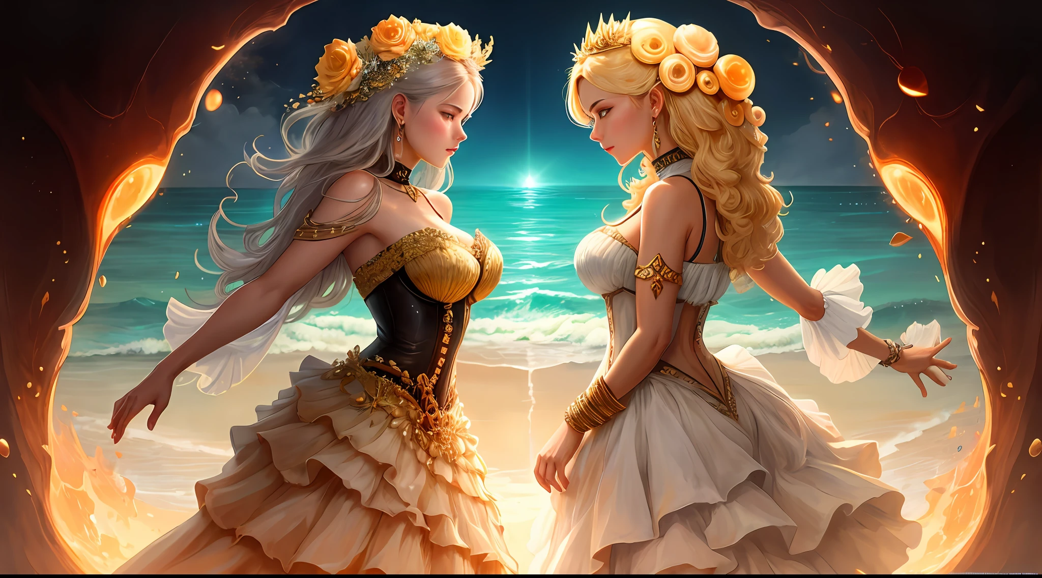 "Create a masterpiece of beautiful "giant ocean twisted Mandelbrot fractal shell, golden pearl nacre" with ultra-detailed concept art inspired. Unleash your inner Cu73Cre4ture programmer with the power of steady diffusion and bring your imagination to life! ", high detail, 8k