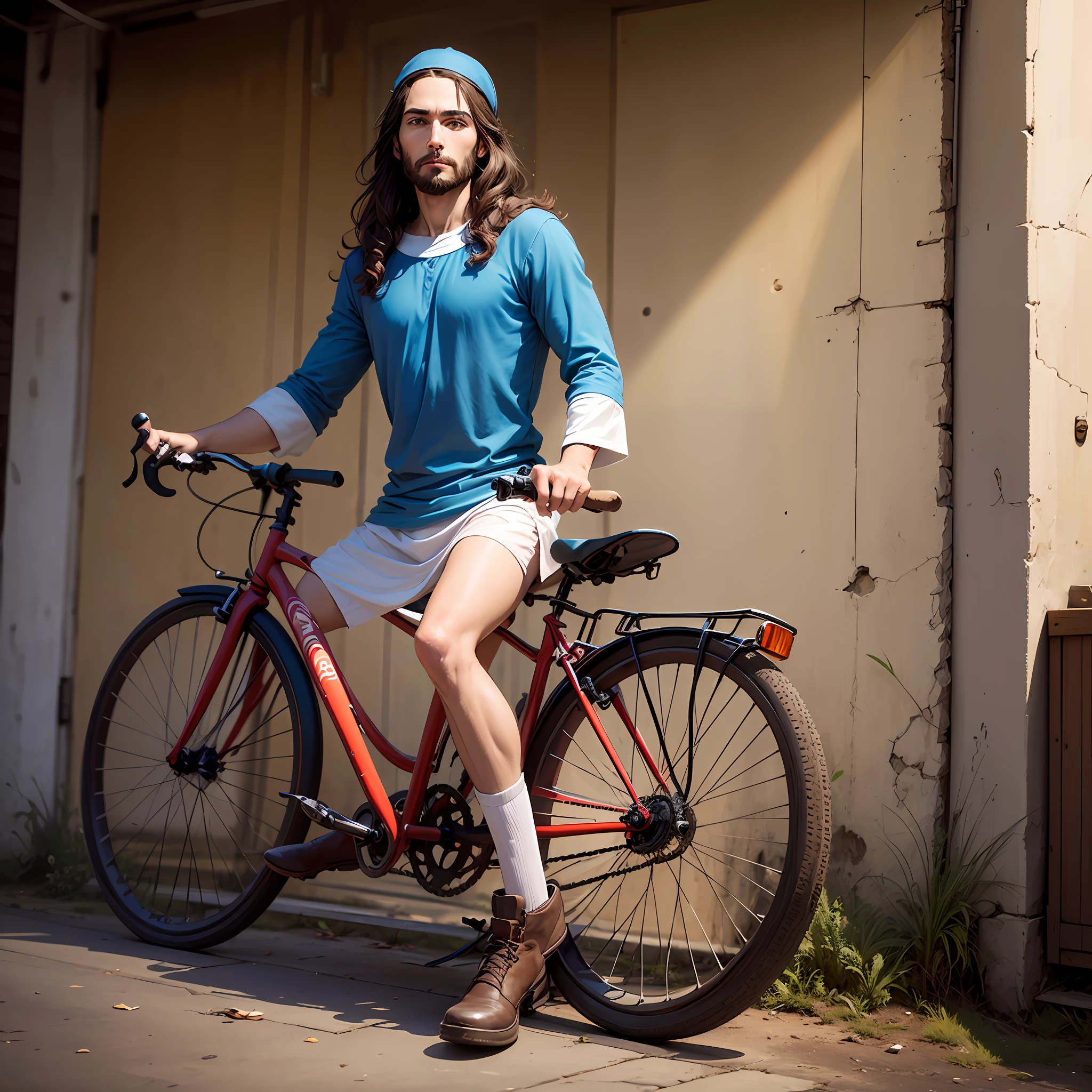 Jesus on a bicycle --auto