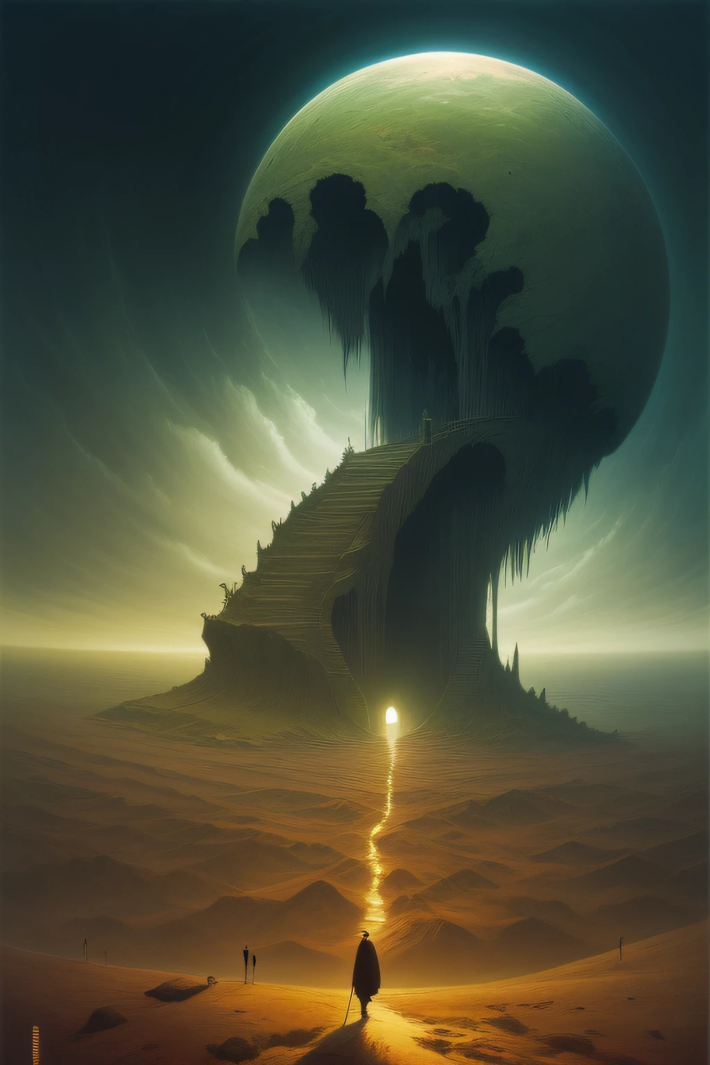 style of Zdzislaw Beksinski