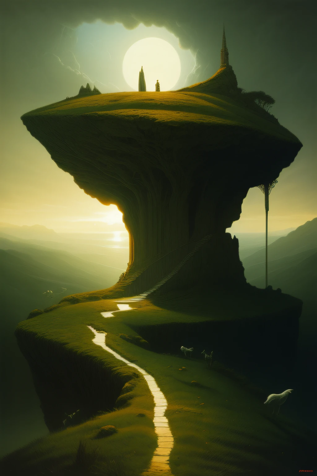 style of Zdzislaw Beksinski