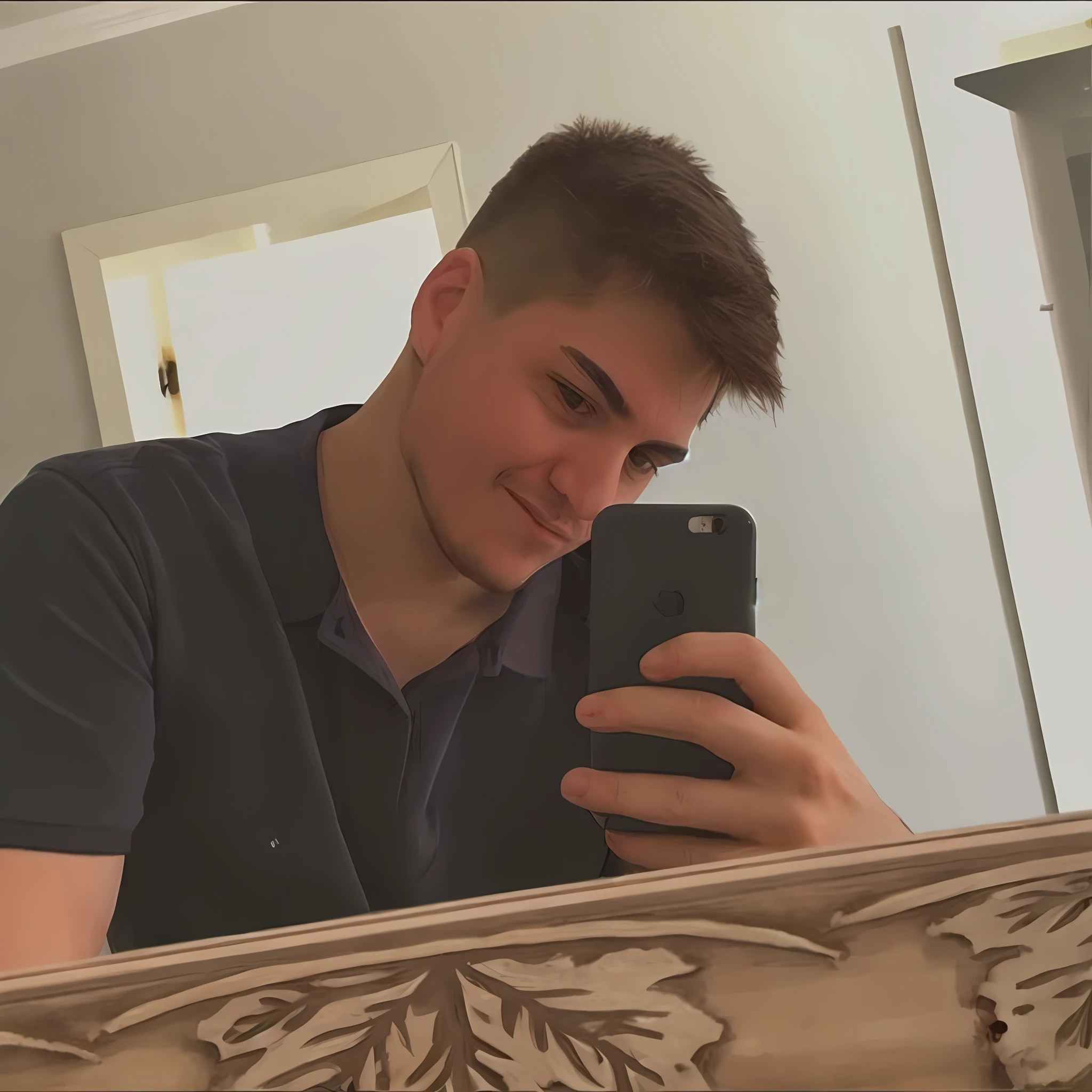 arafed man taking a selfie in a mirror with a cell phone, 18 years old, 1 6 years old, around 1 9 years old, twitch streamer / gamer ludwig, 21 years old, 2 2 years old, 2 3 years old, he is about 2 0 years old, he is about 20 years old, around 20 yo