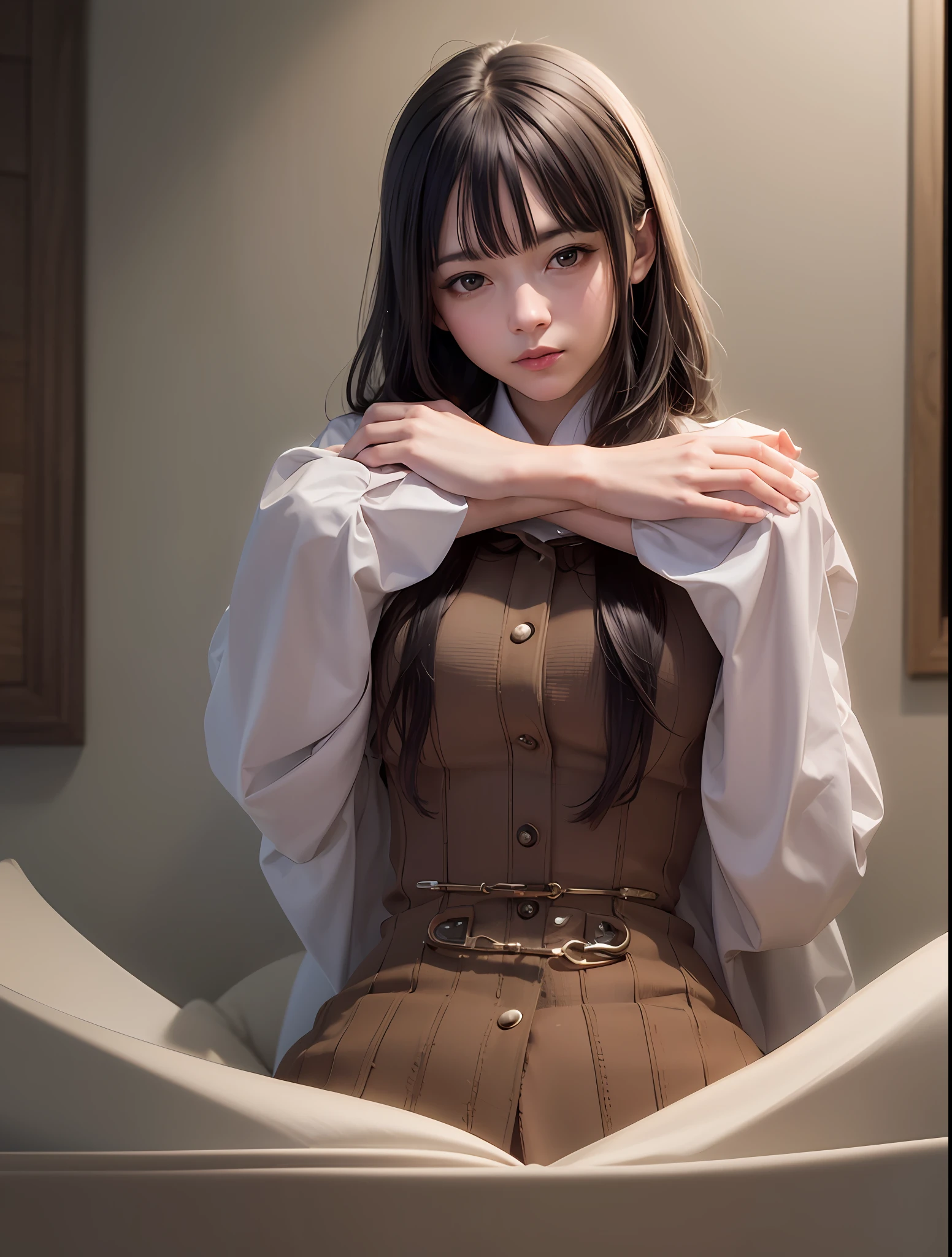 (fidelity: 1.5), (original photo: 1.4), (fidelity: 1.3), (masterpiece), best quality, highest quality, extremely detailed CG unity 8k wallpaper, detailed and complex, original, high resolution, [:(detailed face: 1.2):0.2],film grain, Fujifilm XT3, (high detail skin:0.9), 8k,(ulzzang-6500:0.9),