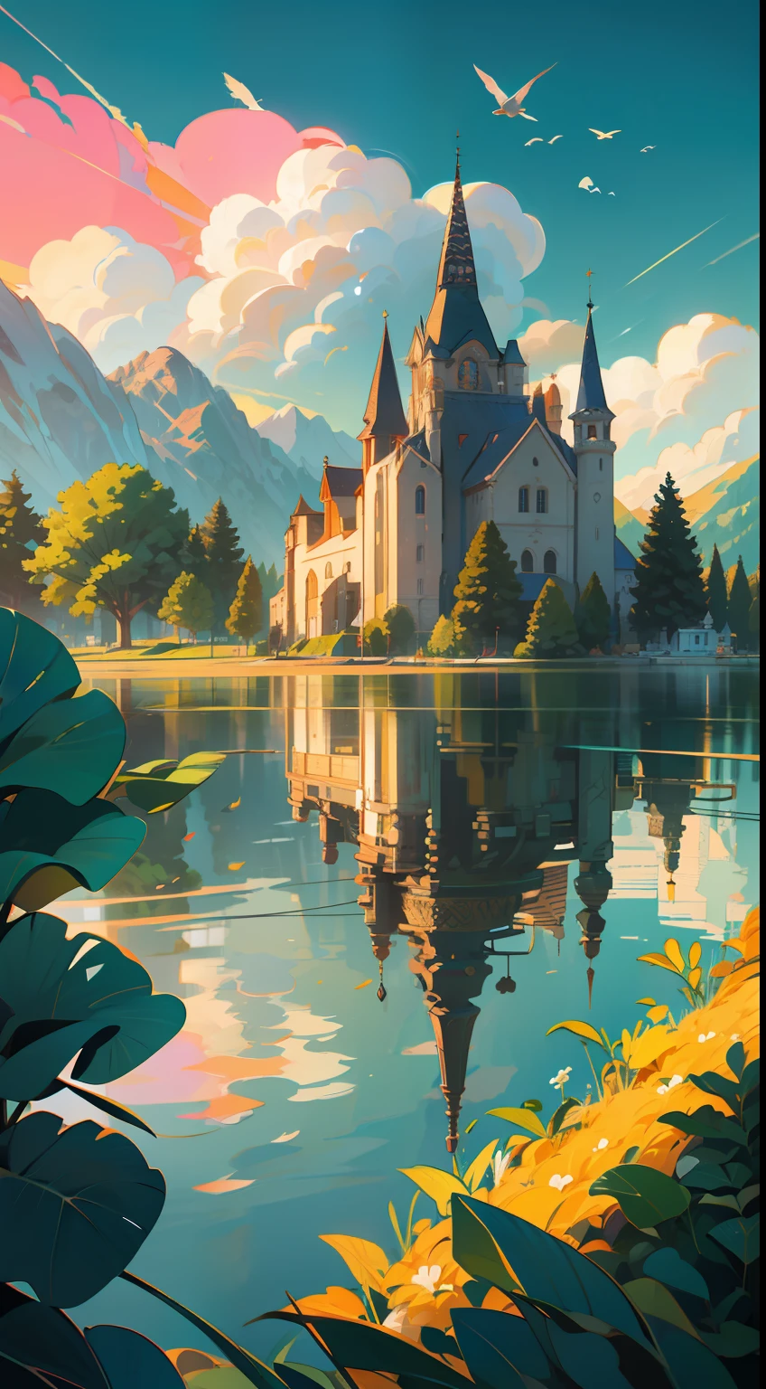 (((Masterpiece))), best quality, ultra-detailed, extremely detailed, high resolution, exquisite craftsmanship, no jpeg artifacts, vibrant colors, perfect composition, unique perspective, natural lighting, picturesque scenery.