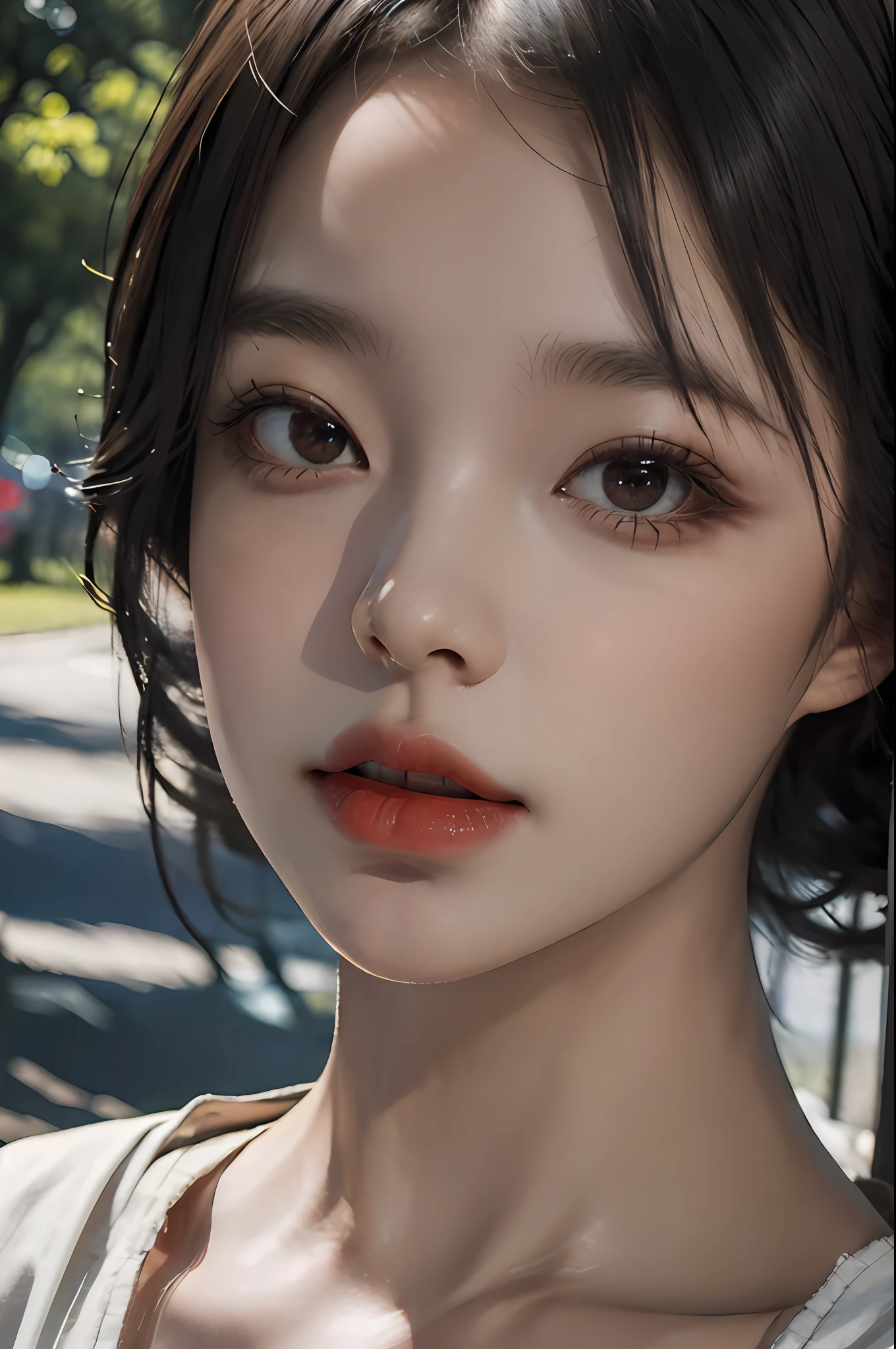 masterpiece, best quality,realistic,realskin,1girl,outdoor,low_key,