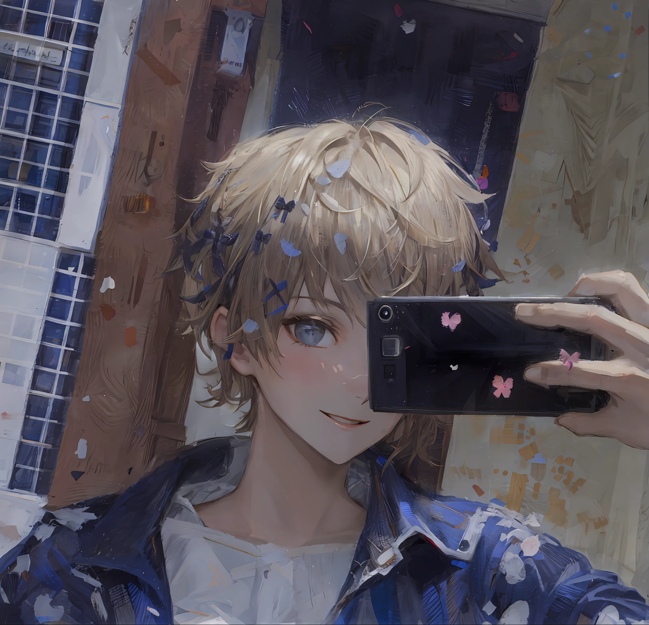 Selfie512 of a man