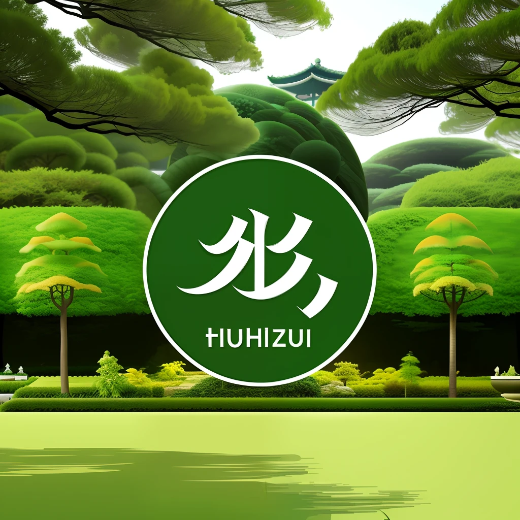 Huaihua garden LOGO design