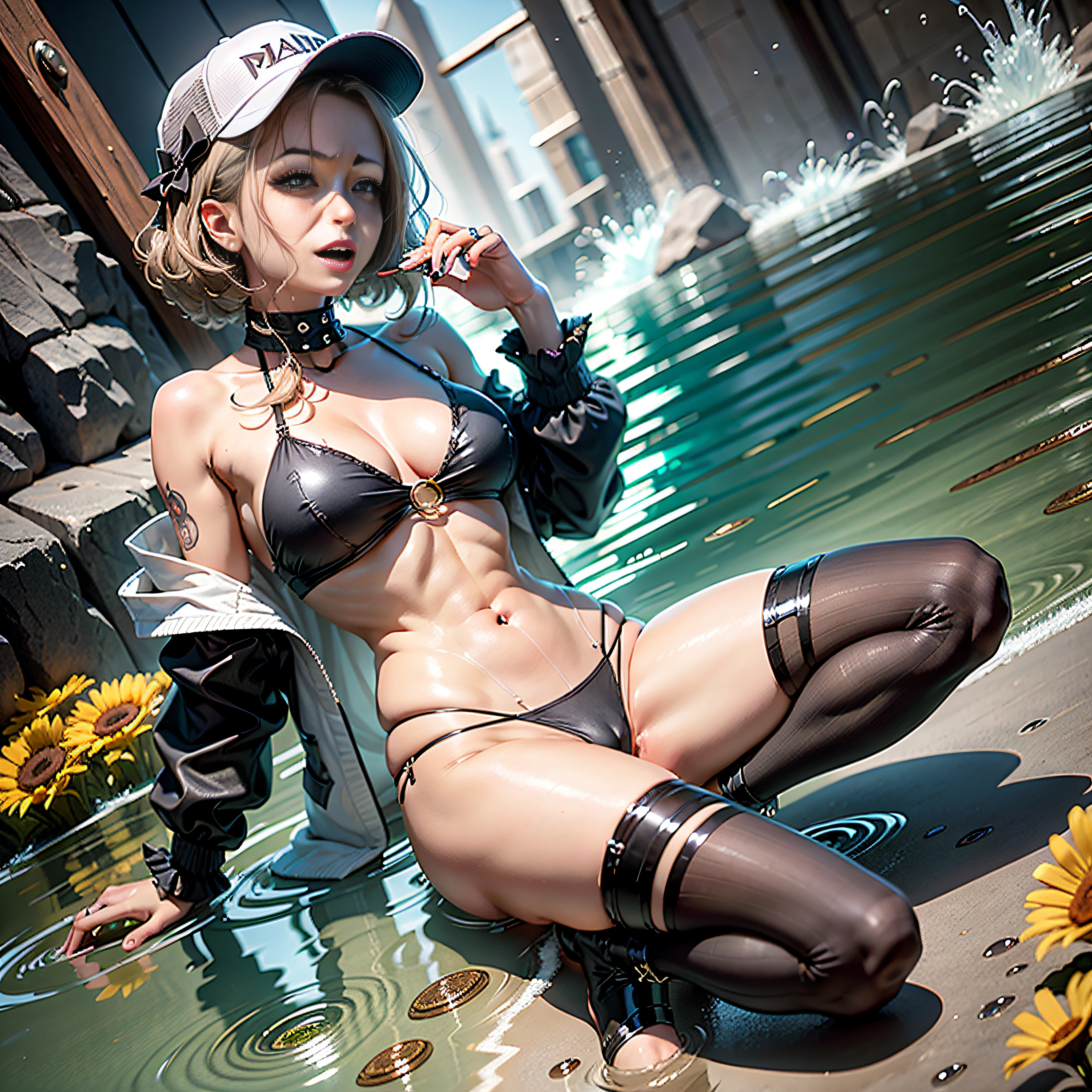 full moon dark nights Cathedral hole matrix Beatrix meticulously natural intricate Pro-photorealism:1.37 deep Agathe interior hairstyle key ornament:1.37 sunflower medical-mask diamand:1.37 hijab-yellow-saffron:1.37 sports cap:1.37 athletes:1.37 embarrassed pompette face:1.37 suave expressive:1.37 glowing cheekbones wet flirt eyeliner onyx lazulis-water-drop-between-eyes:1.37 (bright eyes, bright eyes) beautiful bright eyes black pupils brown opal irises turquoise irises Sapphires beads open mouth smile teeth clavicles:1.3 white jacket:1.37 shirt:1.3 silk sleeves papillotes:1.3 (hand-inch-four-finger ratio) satin obi sideboob spread sagging breasts:1.37 bikini:1.37 corait:1.2 felt strange seams navel:1.37 skirts:1.37 wide fringes swinging spinel chastity-belts:1.37 solid padlock pubic waists:1.3 indigo veiled:1.37 underwear:1.37 hair-pubic hairs:1.37 snap garters:1.37 legs legs boots:1.37 solid volumetric iron nickel cobalt luminescences depths:1.37 reflections optimal resolutions:1.37 ultra perfections:1.37 accurate:1.37 Lightnings contrasts global illuminations cgi vfx sfx reflex ultra:1.37 details:1.37 Octanes rendered extreme:1.37 improved:1.37 UHD XT3 16K DSLR HDR graded UnrealEngine5 romm rgb pbr 3dcg fxaa blu-ray colors-coded backlights:1.37 anti-aliasing fkaa txaa rtx ssao opengl-shaders glsl-shaders post-processing post-production:1.37 cell-shading tone-mapping Cristalline robots CGSCOSITY "Heavy Metal" Tattoo pastel scepter invokes familiar water-dancing magic fountain water drop of water Drink "Buck-Beer" beer broues:1.37 slide mirror Snake Quetzalcoatl transparent ruby occult totem Ghibli Magic flash Disco-Ball fullbodye Earth heart hearth blooms:1.37 Tourmaline lantern-paper:1.37 dramatic background outdoors:1.37 reflection Pool wading pool "Water Falls" equirectangular glass (Bruce Weber Females) raw:1.37 nsfw:1.37 etc.