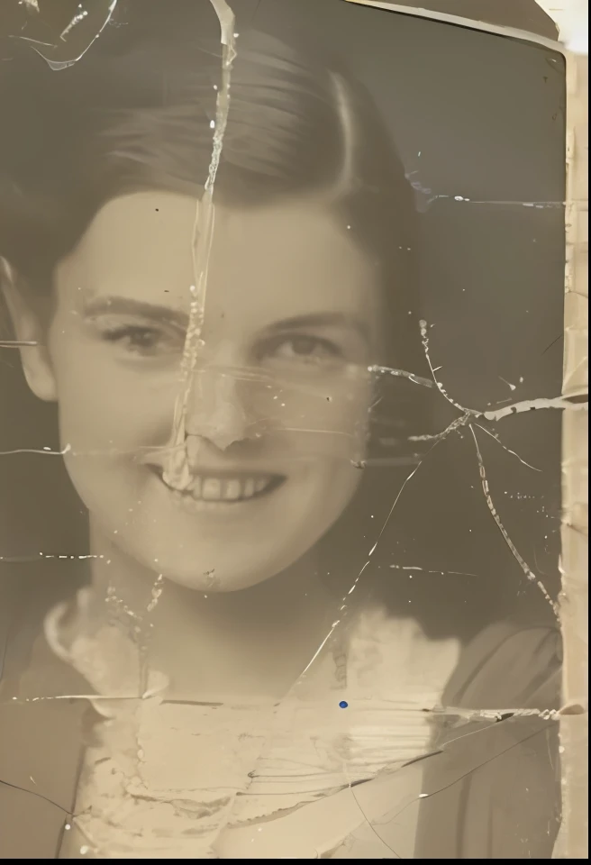 Arafed photo of a woman with an intact glass frame, modern photograph in high quality, 2023 image, realistic photo, whole photo, uniform photo