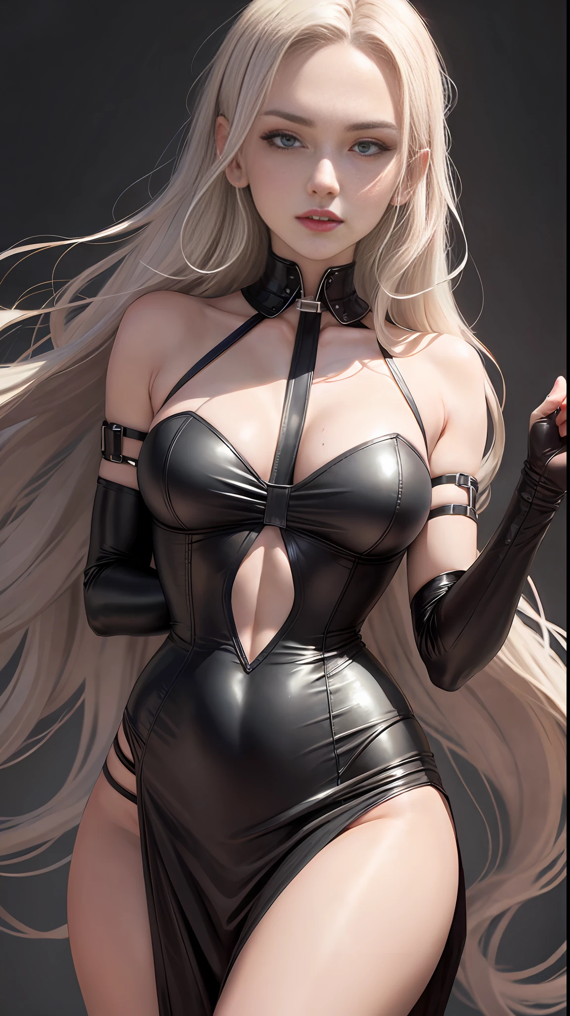 (Master Masterpiece: 1.2), Best Quality, High Resolution, Original, Ultra HD, Very Detailed Wallpaper, Perfect Lighting, Light White Blonde Pink Hair, (Very detailed CG: 1.2), ((bare pubic hair: 1.5)), no panties, ((transparent clothes: 1.2)), full body, pantyhose, no bra, photorealistic ((Cameltoe: 1.5)), 8k, perfect artwork, ultra-detailed rendering, highest quality, high resolution, detail maniac, realistic eyes, best quality, delicate face, detailed body limbs, 1 girl, solo, sleeveless clothes, sleeveless shirts, fishnet clothes, dark lips, Unzipped jacket, bare breasts, blush, highlight, superb breasts, superb figure, flesh, tinted, transparent clothes, skinny, open pants, slim,