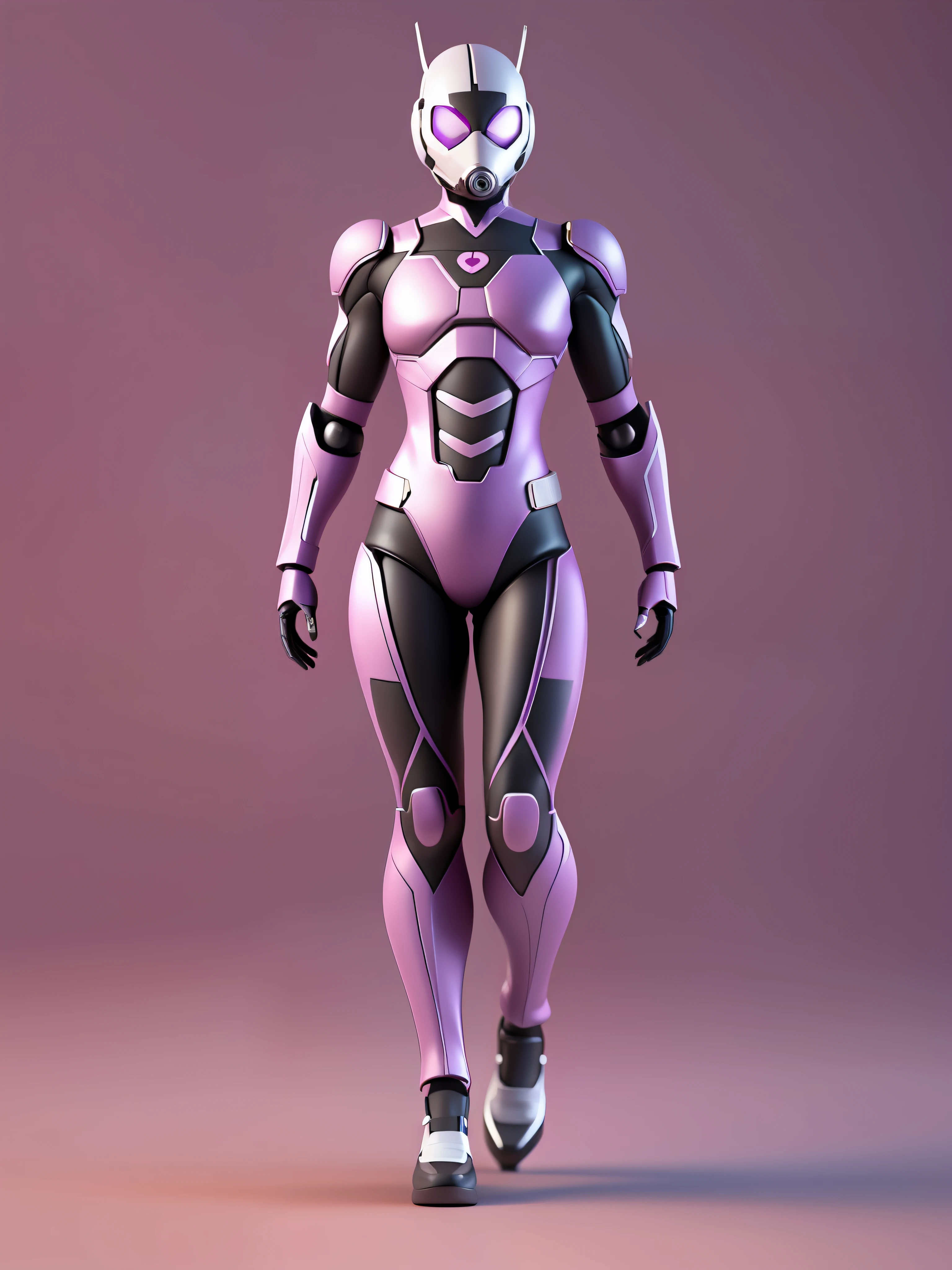3dcharter, antman (full body 1:2), simple background, masterpiece, best quality (violet gradient background 1.1)