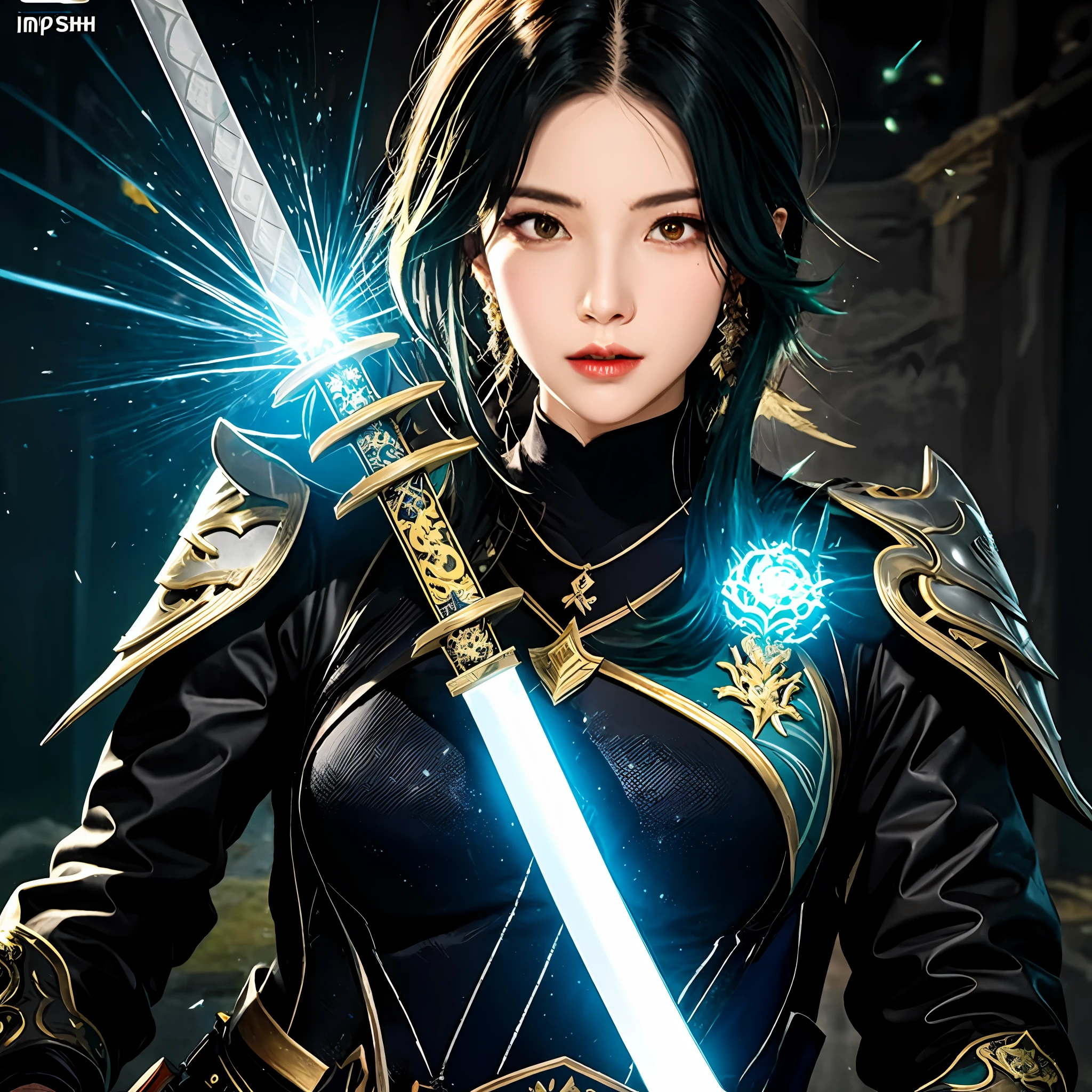 A closeup of a person holding a sword, genshin, genshin impact character,genshin impact, genshin impact, genshin impact style,video game,official art