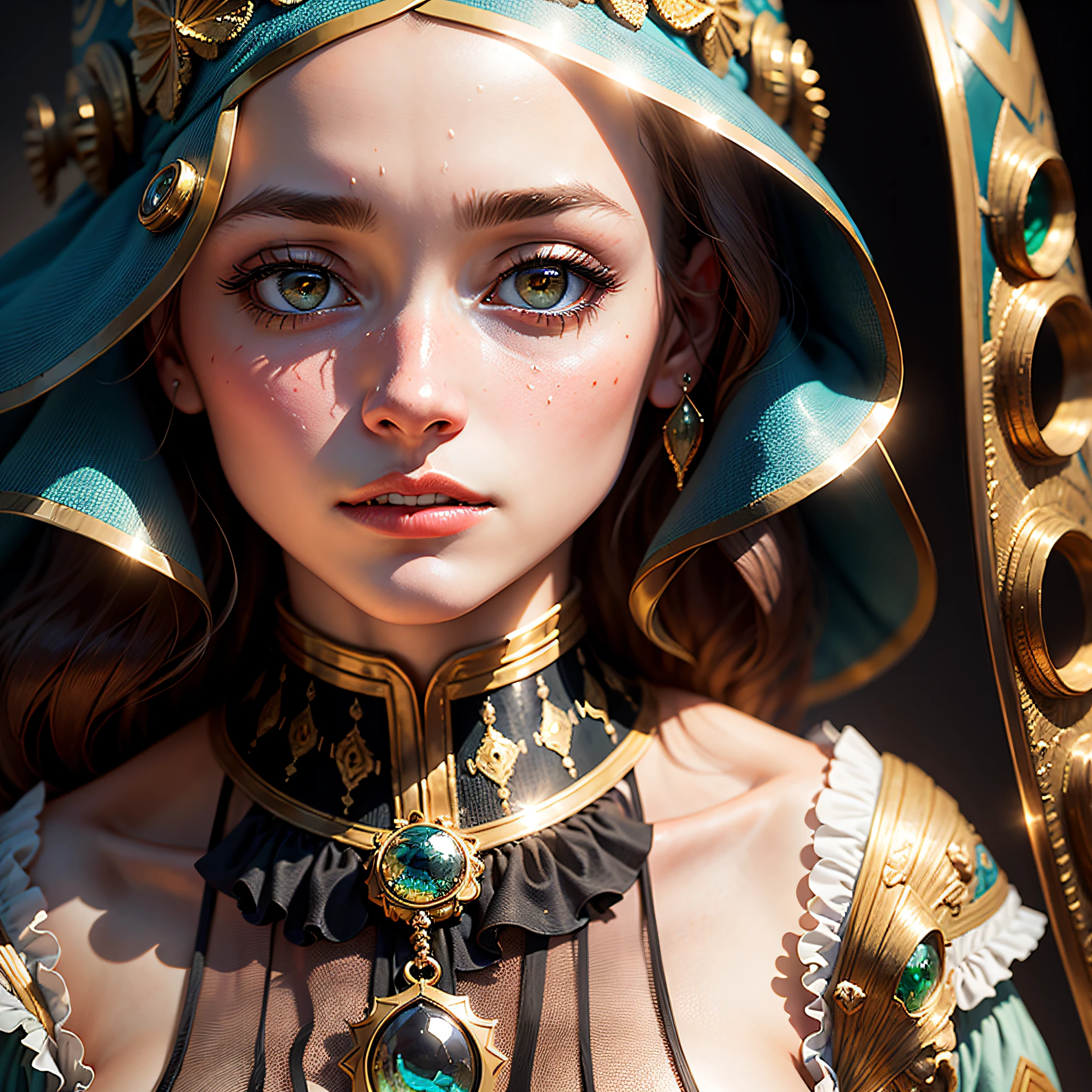 "(((Uma mulher com uma beleza sem igual de nacionalidade austríaca)))"
- Type of Image: Digital Illustration
- Subject Description: An enchanting woman of Austrian nationality, possessing unparalleled beauty, reflecting her unique cultural heritage.
- Art Styles: Surrealism, Romanticism
- Art Inspirations: Salvador Dali's dreamlike landscapes, Gustav Klimt's golden portraits
- Camera: Imaginary, capturing the essence of the subject's beauty
- Shot: Medium shot
- Render Related Information: Highly detailed illustration, rich and vibrant colors inspired by Austrian folklore, golden accents reminiscent of Gustav Klimt's style, ethereal lighting casting a mystical glow around the woman. --auto