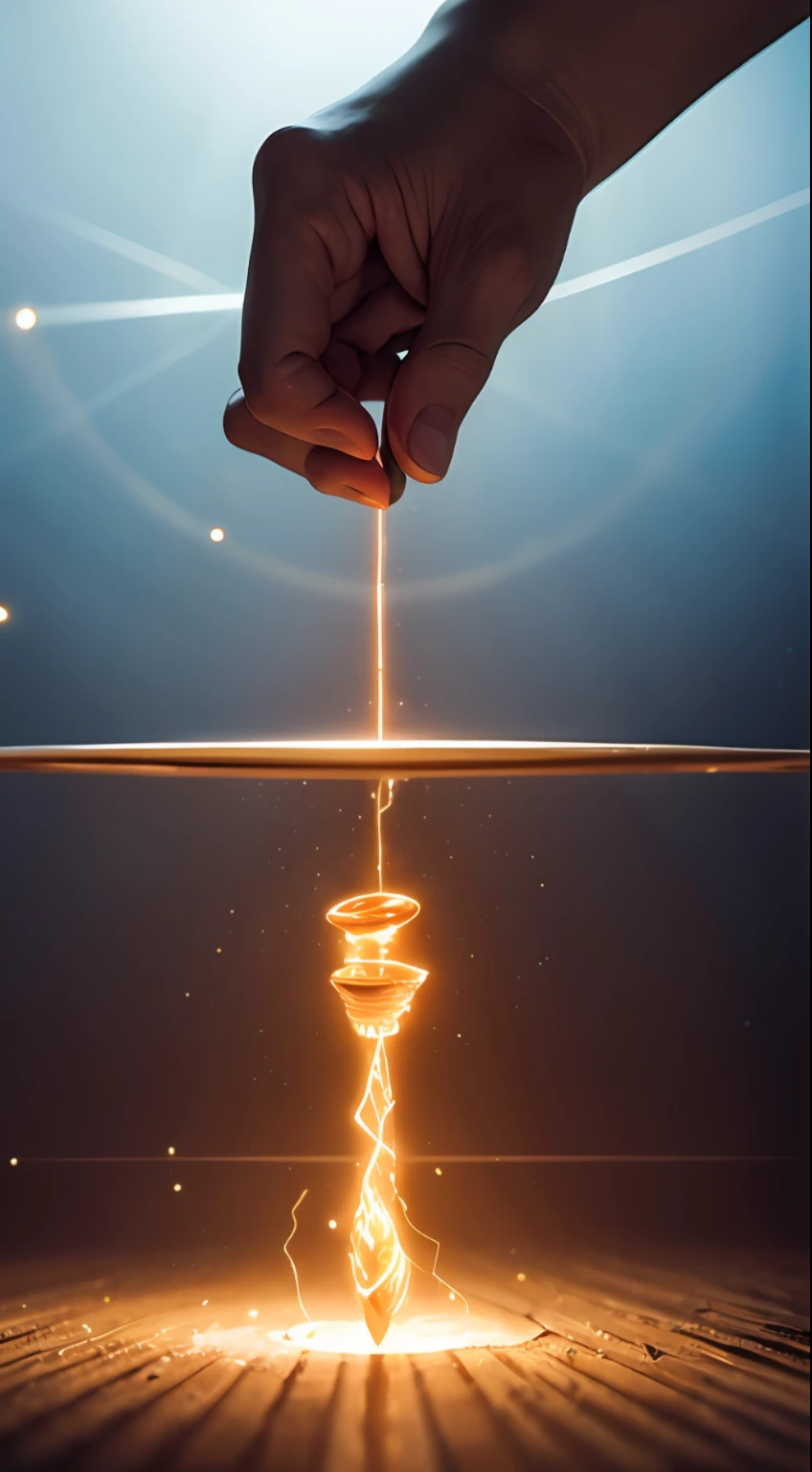 Humanoid, Rune Cloth Winding, Energy Body, Ghost, Firm, Watery Eyes, Eye Reflex, Halo, Action Painting, Surrealism, Depth of Field, Film Lighting, God Ray, Ray Tracing, Sony FE GM, First Person View, Perspective, Moving Chart, UHD, Masterpiece, Anatomically Correct, Best Quality, 8k