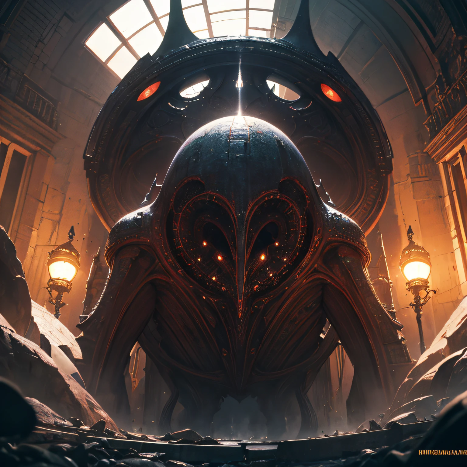 ugu bugu dupa sraka masterpiece cinematic lighting giger --auto