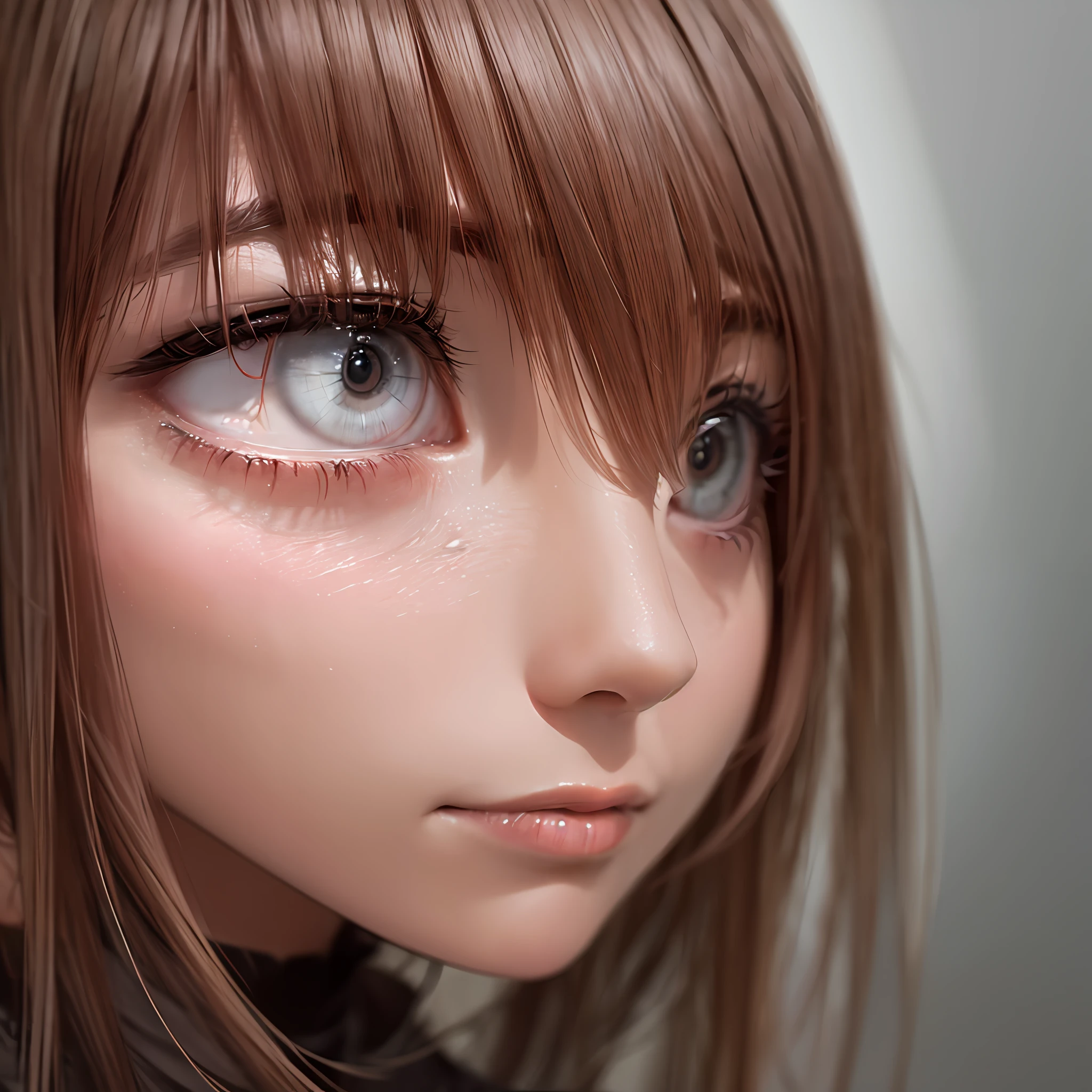 8K, Best Quality, Masterpiece, Ultra High Resolution, (Realism: 1.4), Original Photo, (Realistic Skin Texture: 1.3), (Film Grain: 1.3), (Selfie Angle)1 Girl, Beautiful Eyes and Face Details, Masterpiece, Best Quality, Close-up, Upper Body, Looking at the Viewer --auto