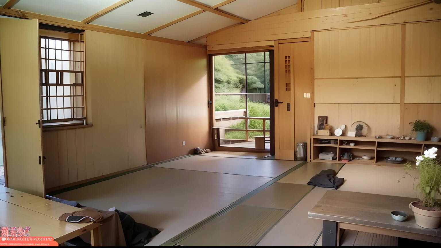 Japan countryside one-story house indoor --auto