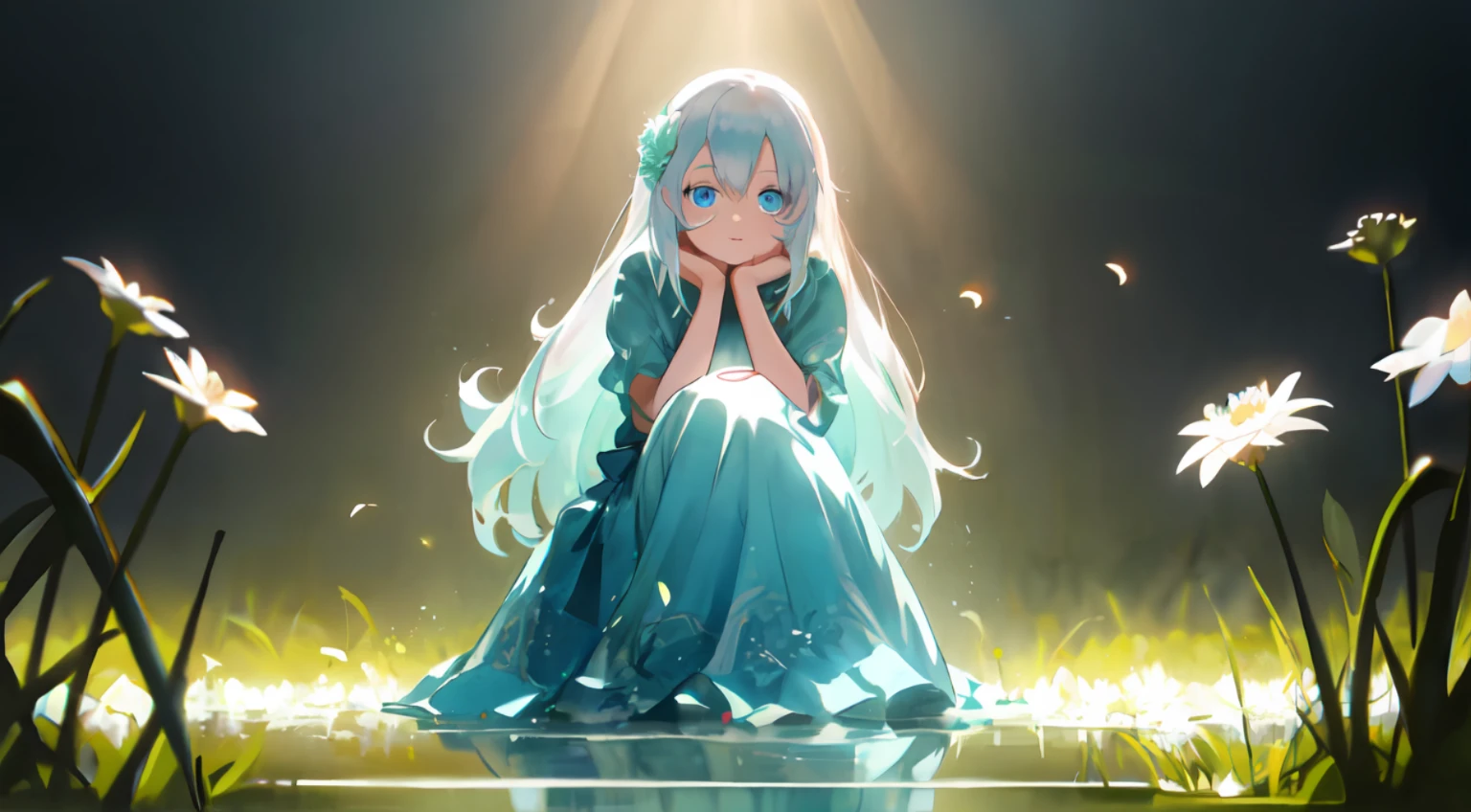 Nice blue eyes,