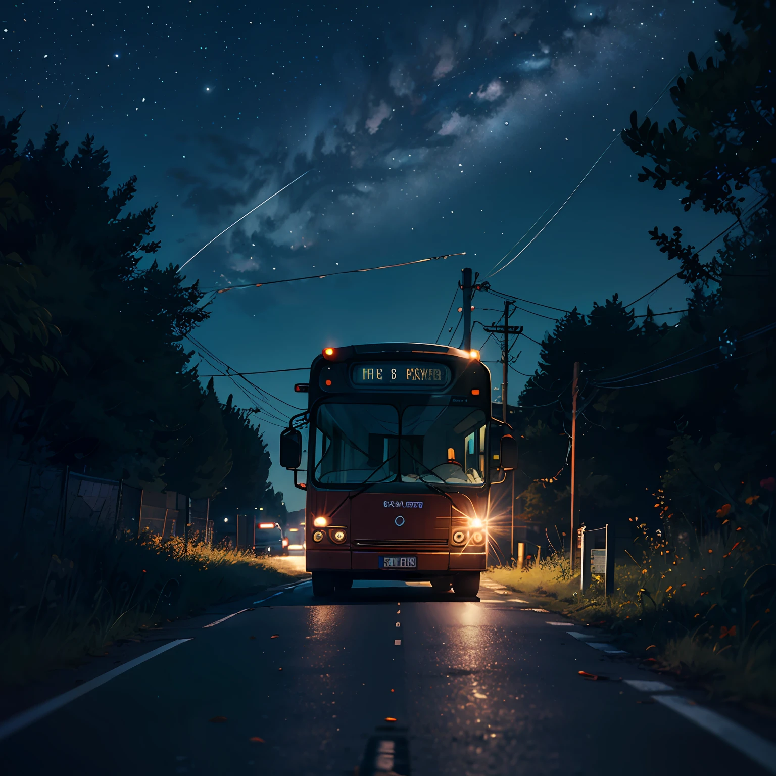 Buses, back roads, scary nights