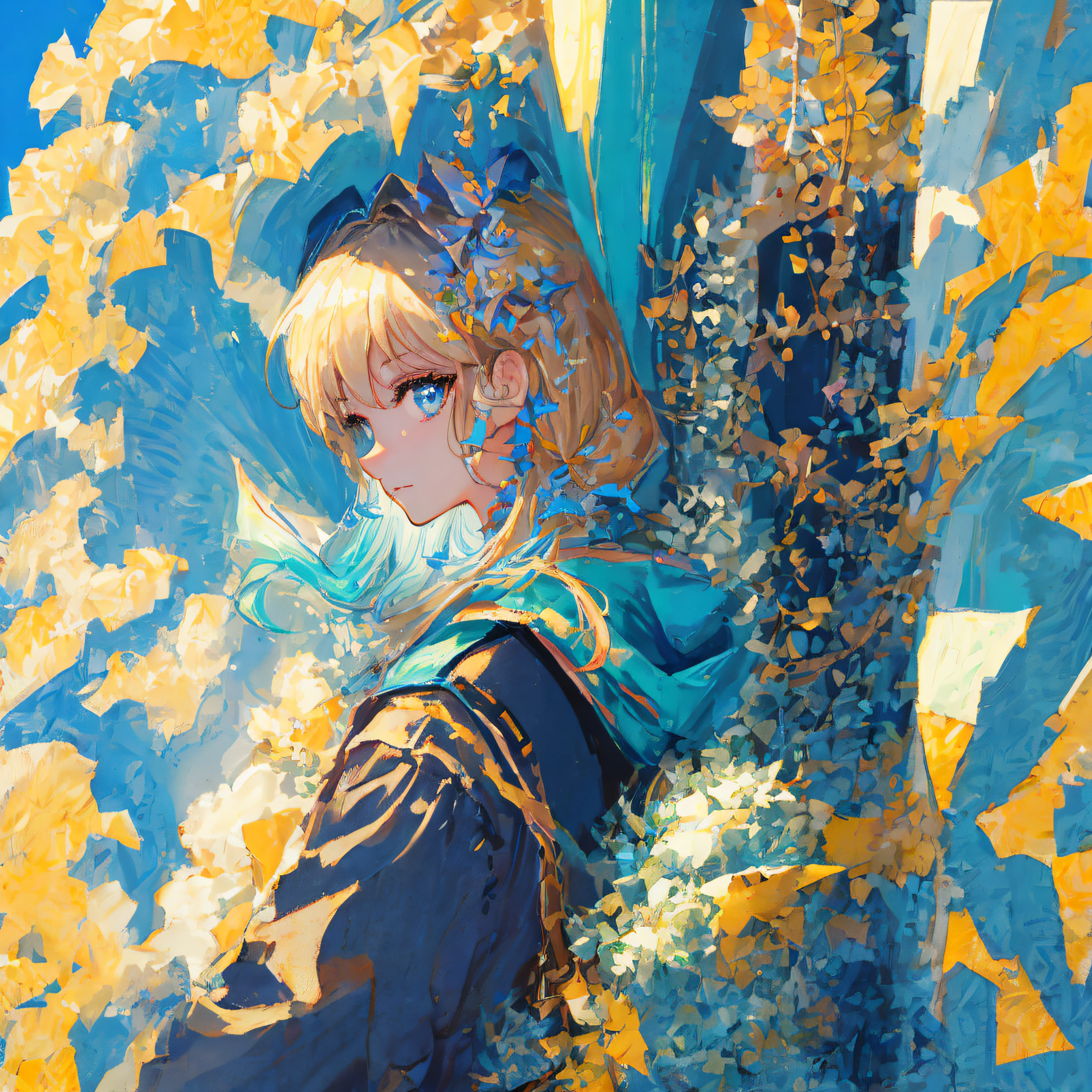 Masterpiece, best quality, super detailed, illustration, close-up, direct view, face focus, 1girl, look at the viewer
