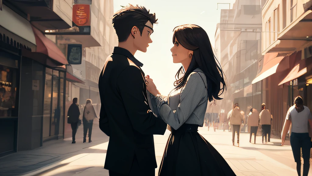 The interaction between Adam and Ellie is special. Every time they work together, they share each other's dreams and expectations for the future. Together, they wandered the streets of the city and discovered many hidden beauties. They became partners who inspired, supported and understood each other.
