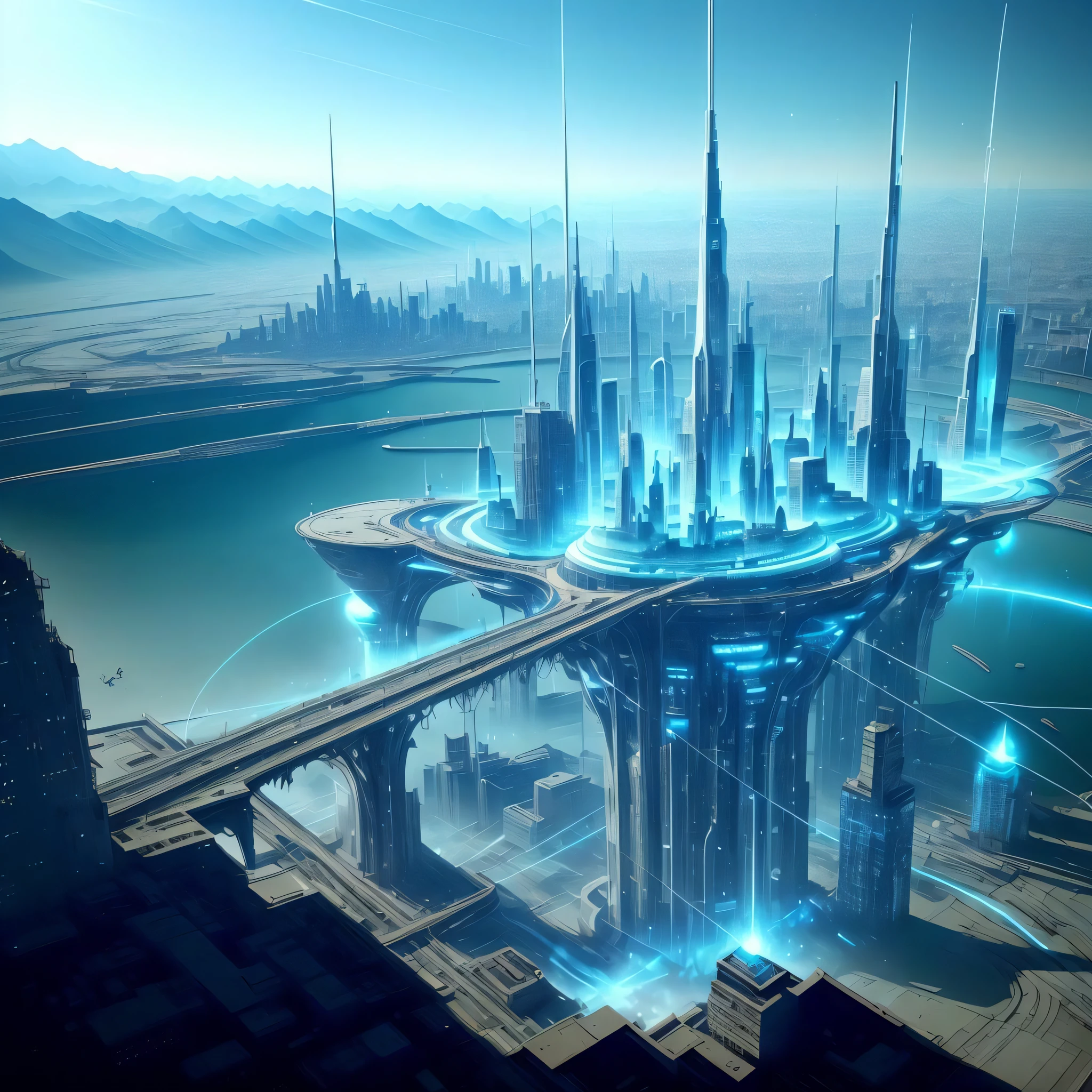 AntiTech,pure energy, city, urban area,