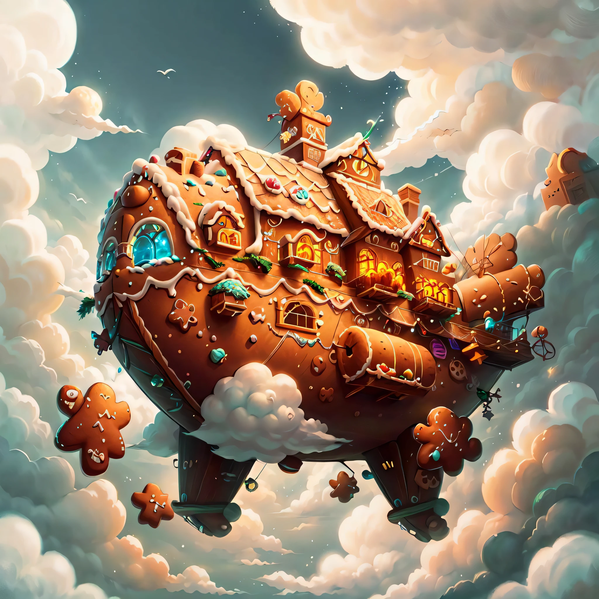GingerbreadAI
dirigible, clouds . detailed, intricate