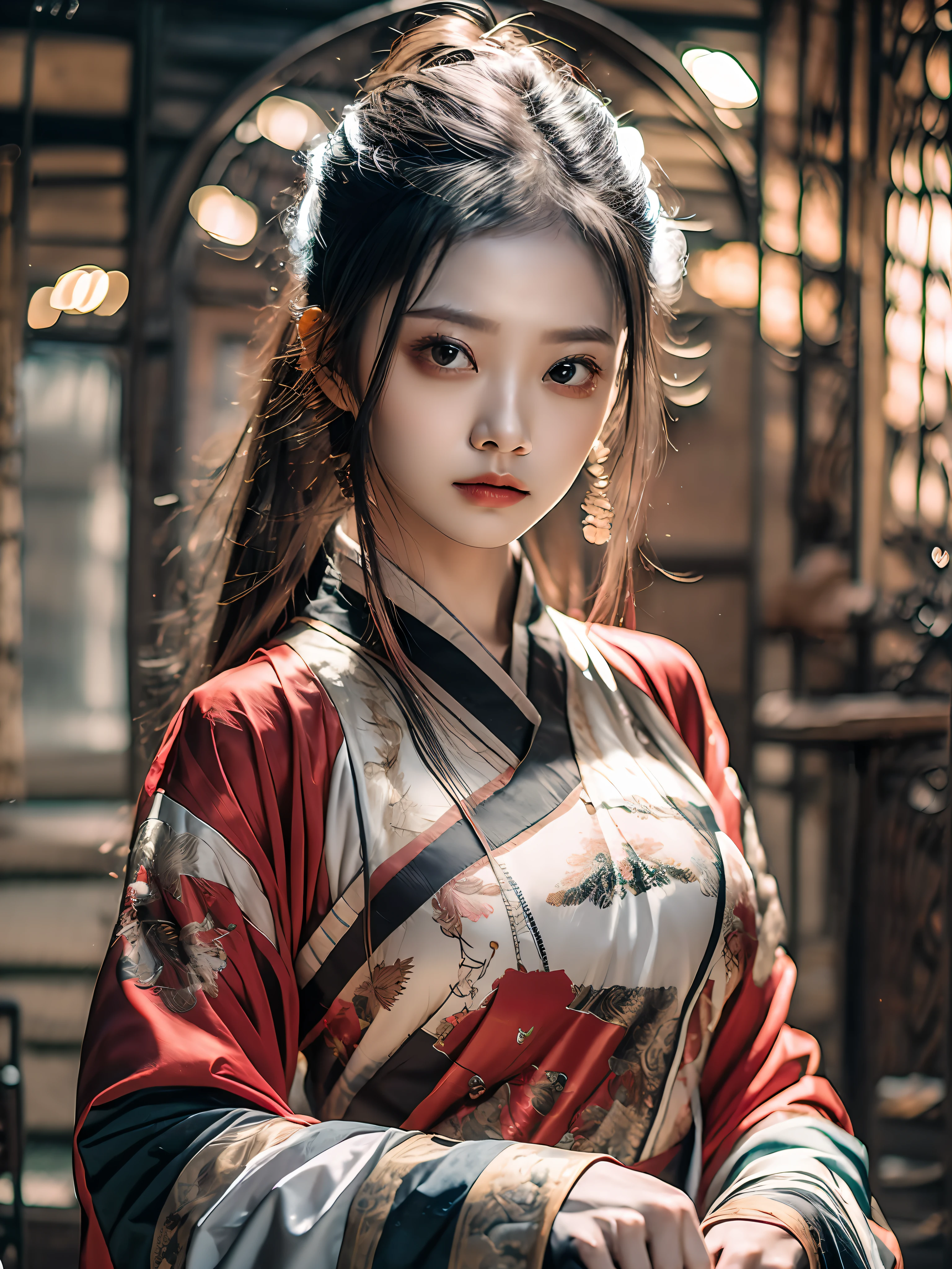 Best quality, masterpiece, high resolution, wuxia 1girl, chinese dress, super pretty face, super beautiful eyes, super beautiful hair