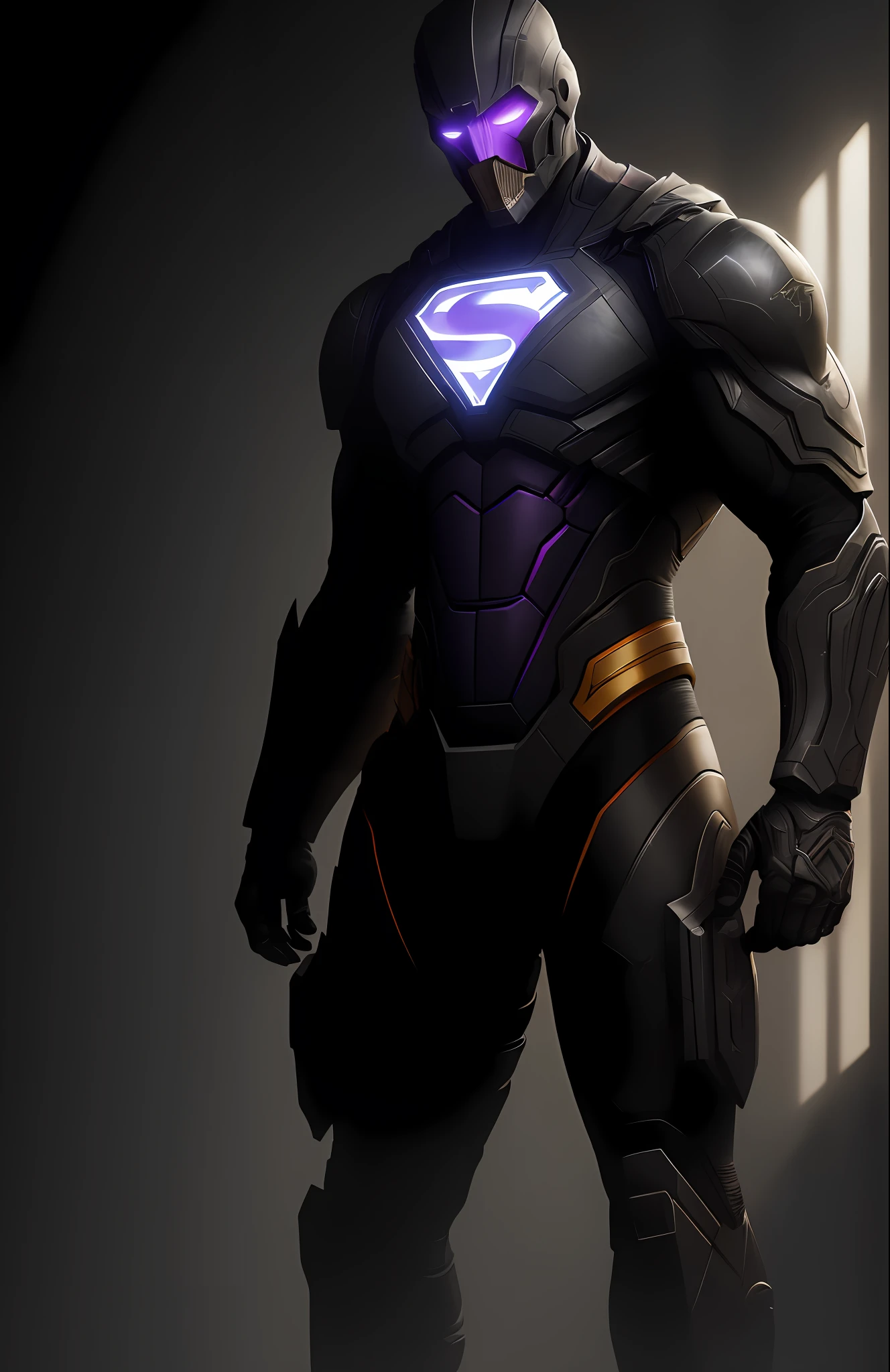 (dark shot: 1.1), epic realistic, Superman Violet Lantern from DC, gradient yellow, black, brown and magenta color scheme, grunge aesthetics!!! graffiti tag wall background, art by Greg Rutkowski and artgerm, soft cinematic light, Adobe Lightroom, darkroom, HDR, intricate, highly detailed, (depth of field: 1.4), faded, (neutral colors: 1.2), (hdr: 1.4), (muted colors: 1.2), hyper-detail (artstation: 1.4), cinematic, warm light, dramatic light (complex details: 1.1)