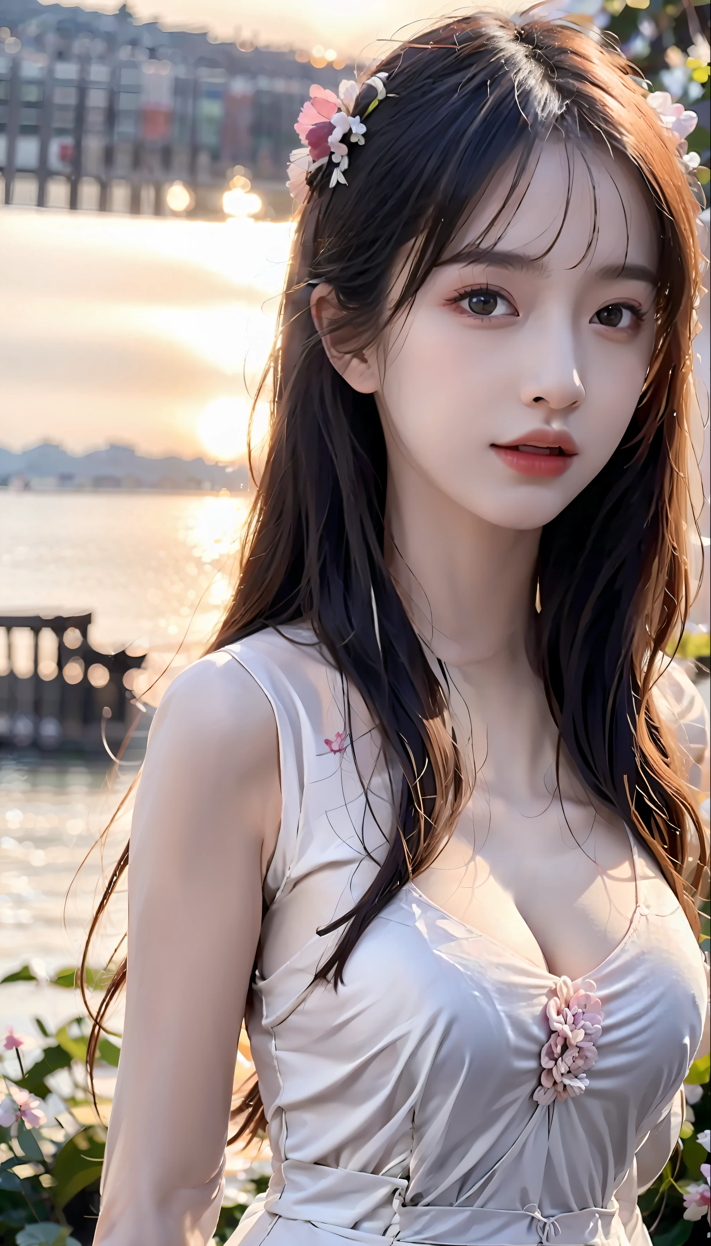 masterpiece, best quality, (realistic, photo-realistic:1.37), 8k, an extremely delicate and beautiful, amazing, finely detail, official art, absurdres, incredibly absurdres, huge filesize, ultra-detailed, extremely detailed, beautiful detailed girl, 1girl, (perfect female figure), full body, middle breasts,