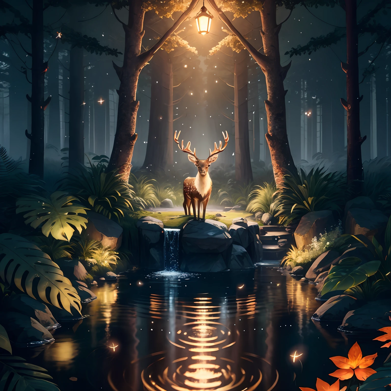 The deer