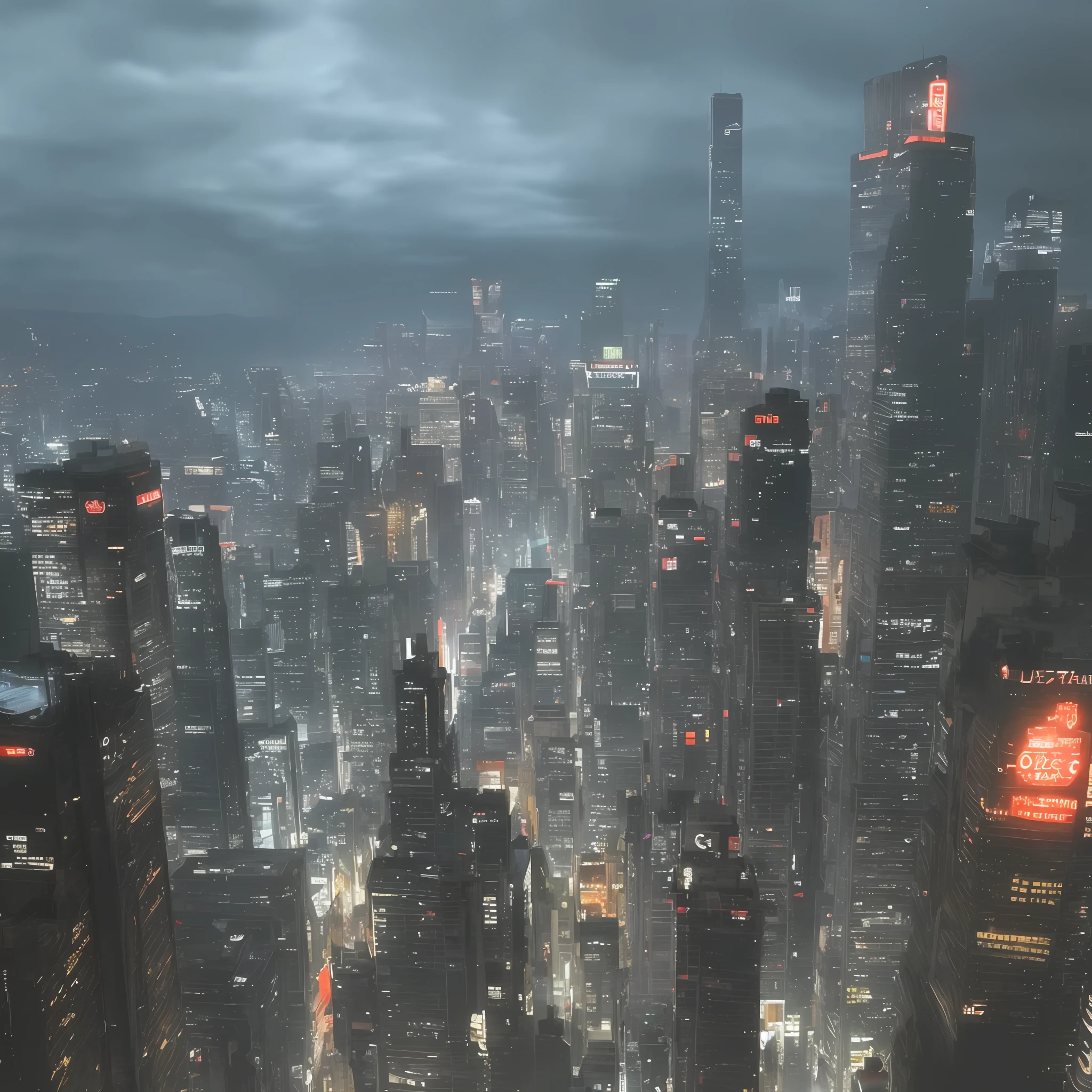 Dystopian, (bldrnrst:1.1), RAW, film-like, masterpiece, cinematic lighting, (landscape), photo of a (sprawling [technologically advanced|Decaying] cyberpunk city), (cityscape:1.2), complex, evokes feelings of despair, (by Andrzej Dybowski), RTX, cyberpunk art, (Kodak VISION3 500T color negative 35mm film), film scan, (film grain), 8k