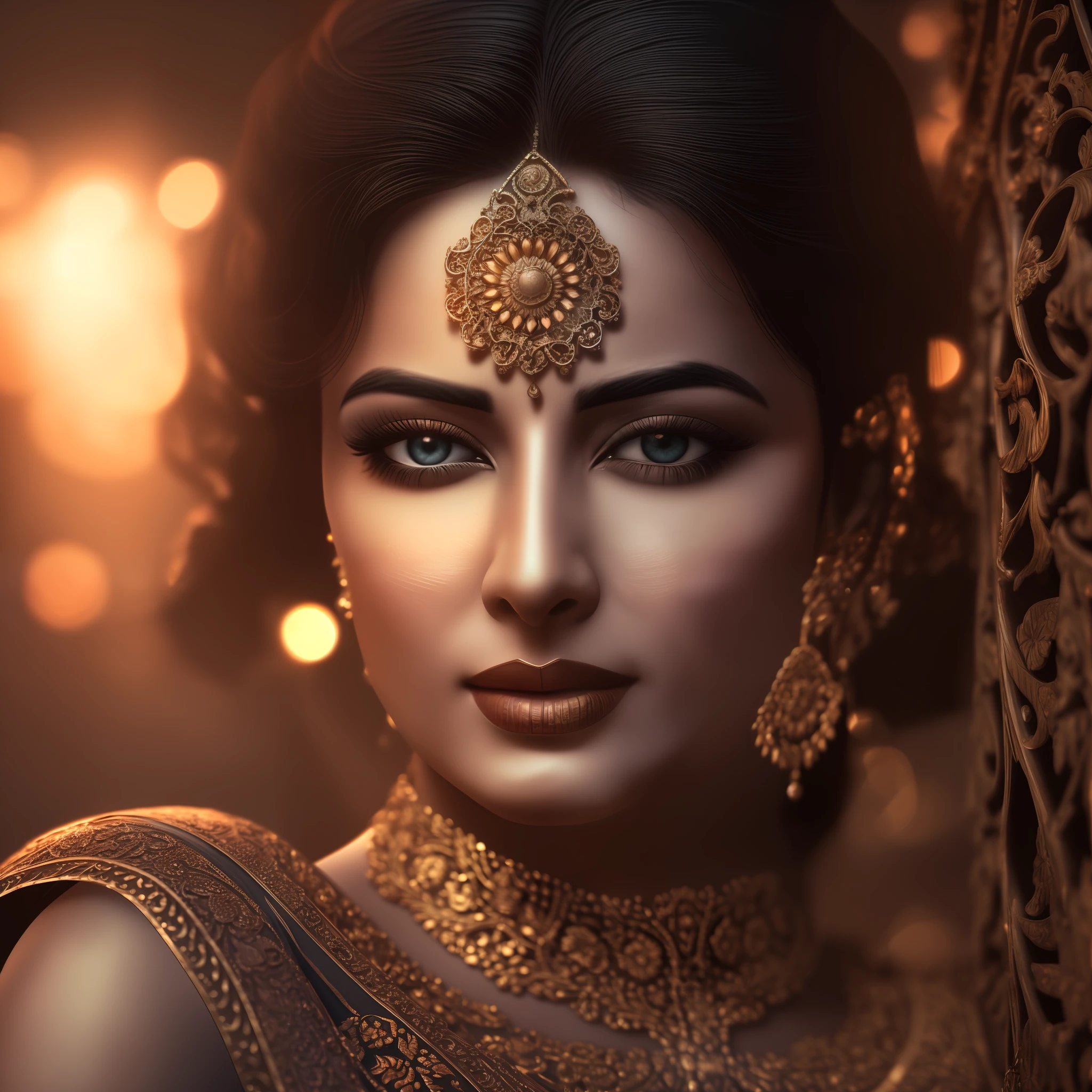Indian Bollywood actress in the style of nocturne, dreamy atmosphere, dark cyan and red, i can't believe how beautiful this is, serene atmosphere, piles/stacks, flickering light, epic realistic, broken old boat in big storm, illustrated by herg, style of tin tin comics, pen and ink,art by greg rutkowski and artgerm, soft cinematic light,hdr, intricate, highly detailed, (depth of field:1.4), faded, (neutral colors:1.2), (hdr:1.4), (muted colors:1.2), hyperdetailed, (artstation:1.4), cinematic, warm lights, dramatic light, (intricate details:1.1), complex background, (rutkowski:0.66), (teal and orange:0.4), (intricate details:1.12), hdr, (intricate details, hyperdetailed:1.15) (skin texture:1.2) --auto
