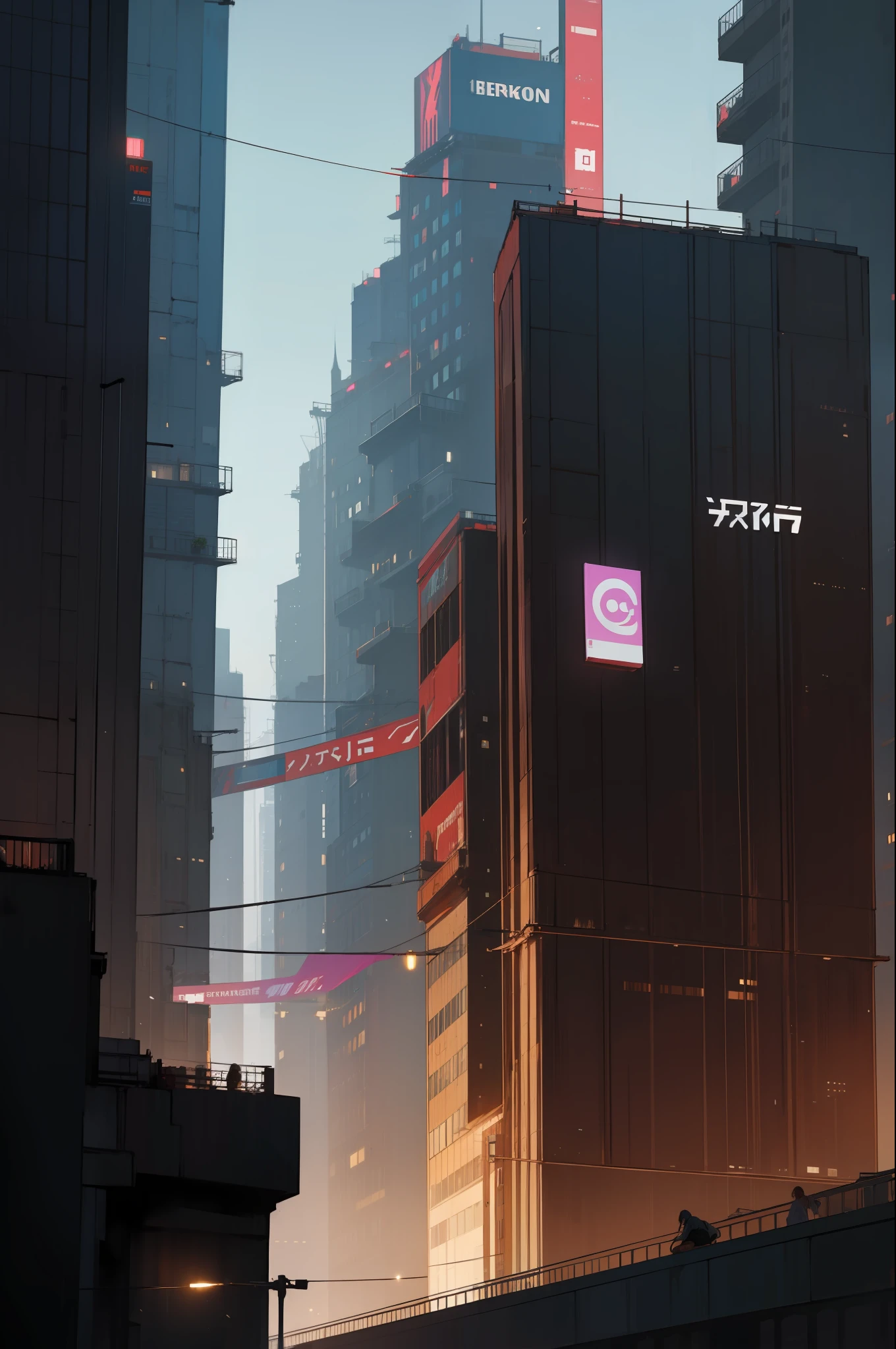 Cyberpunk, City, Night, Beauty, Beauty,