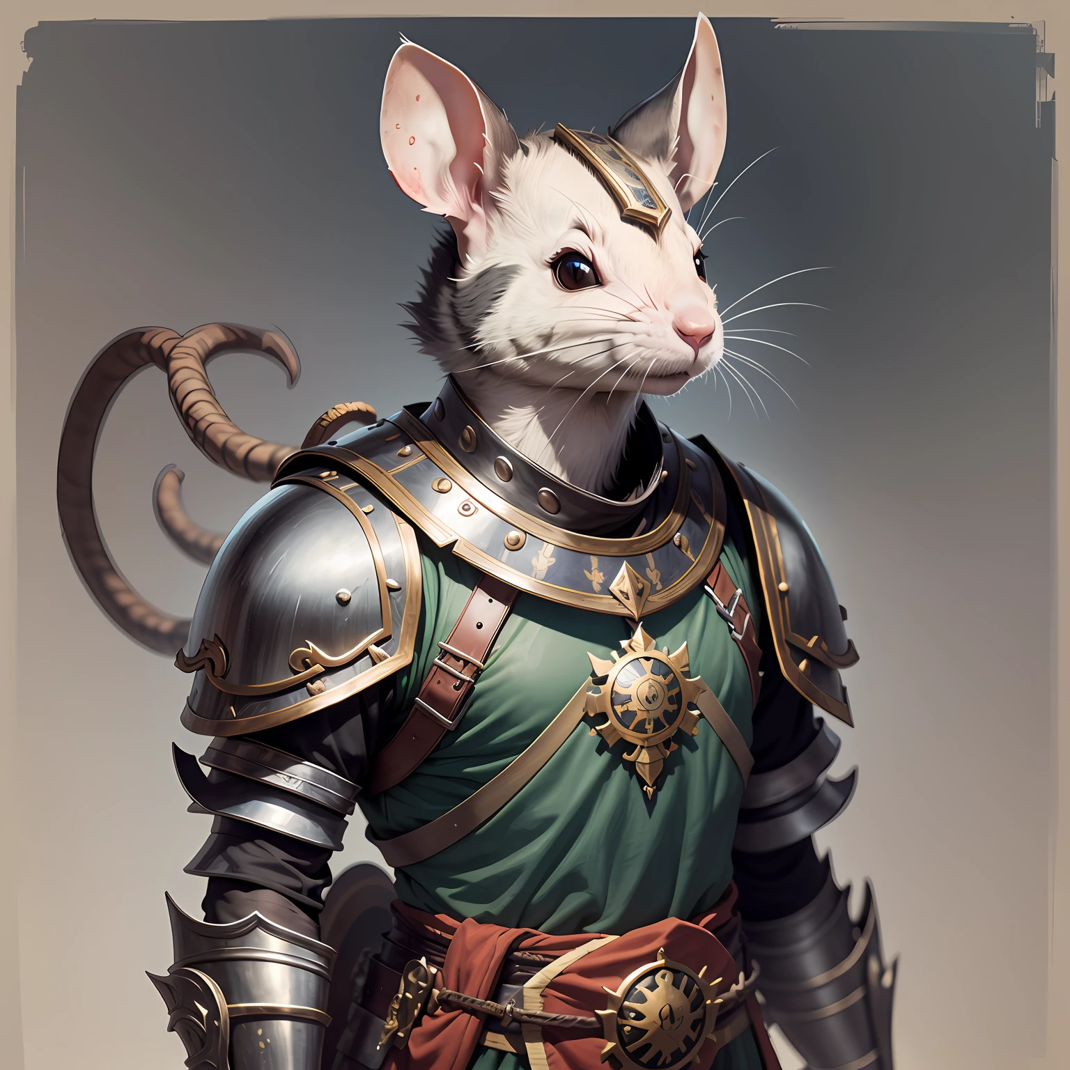 Wearing general armor, zodiac signs, mouse avatar --auto