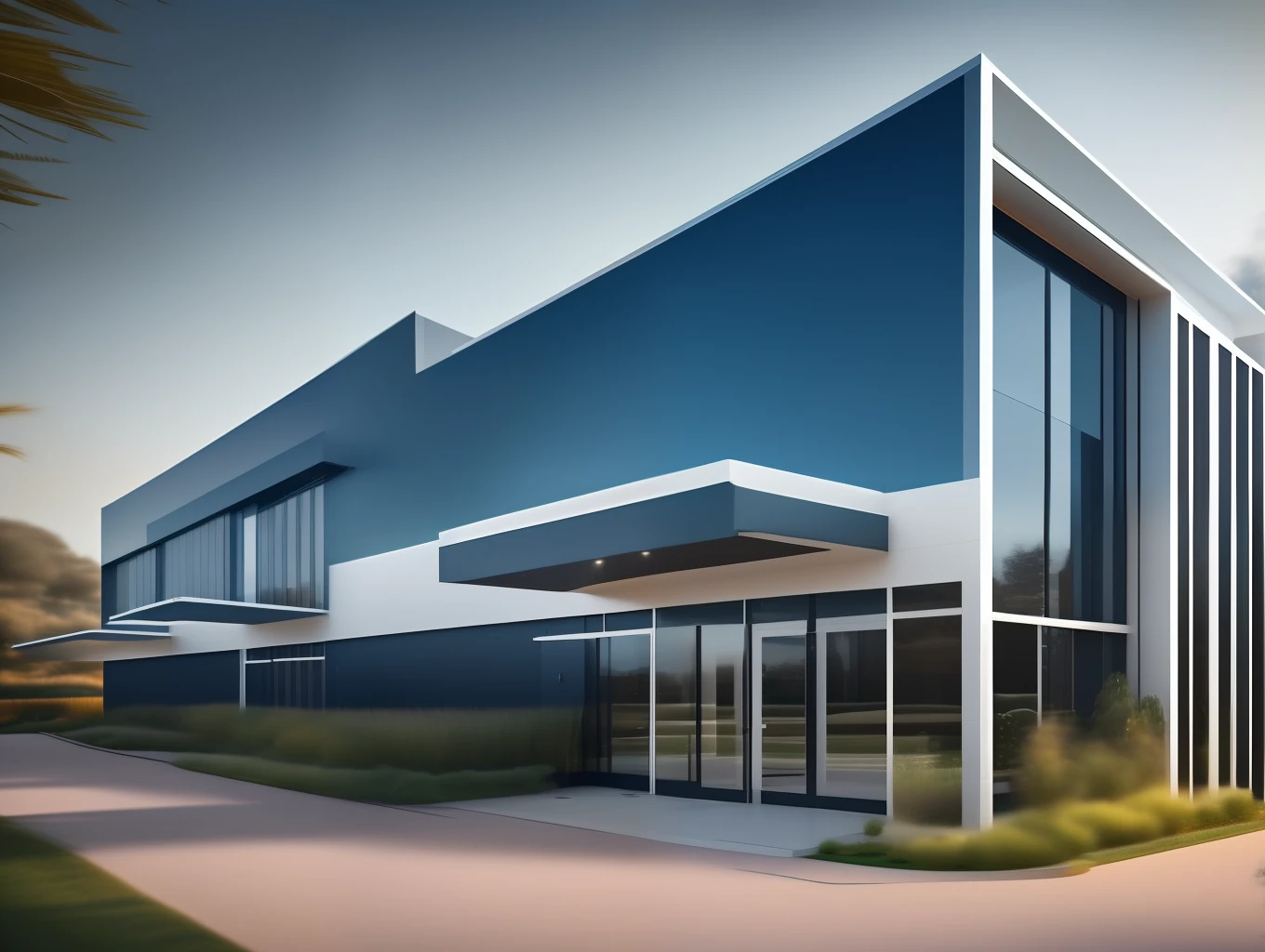 NewArchitecture, commercial building, full building