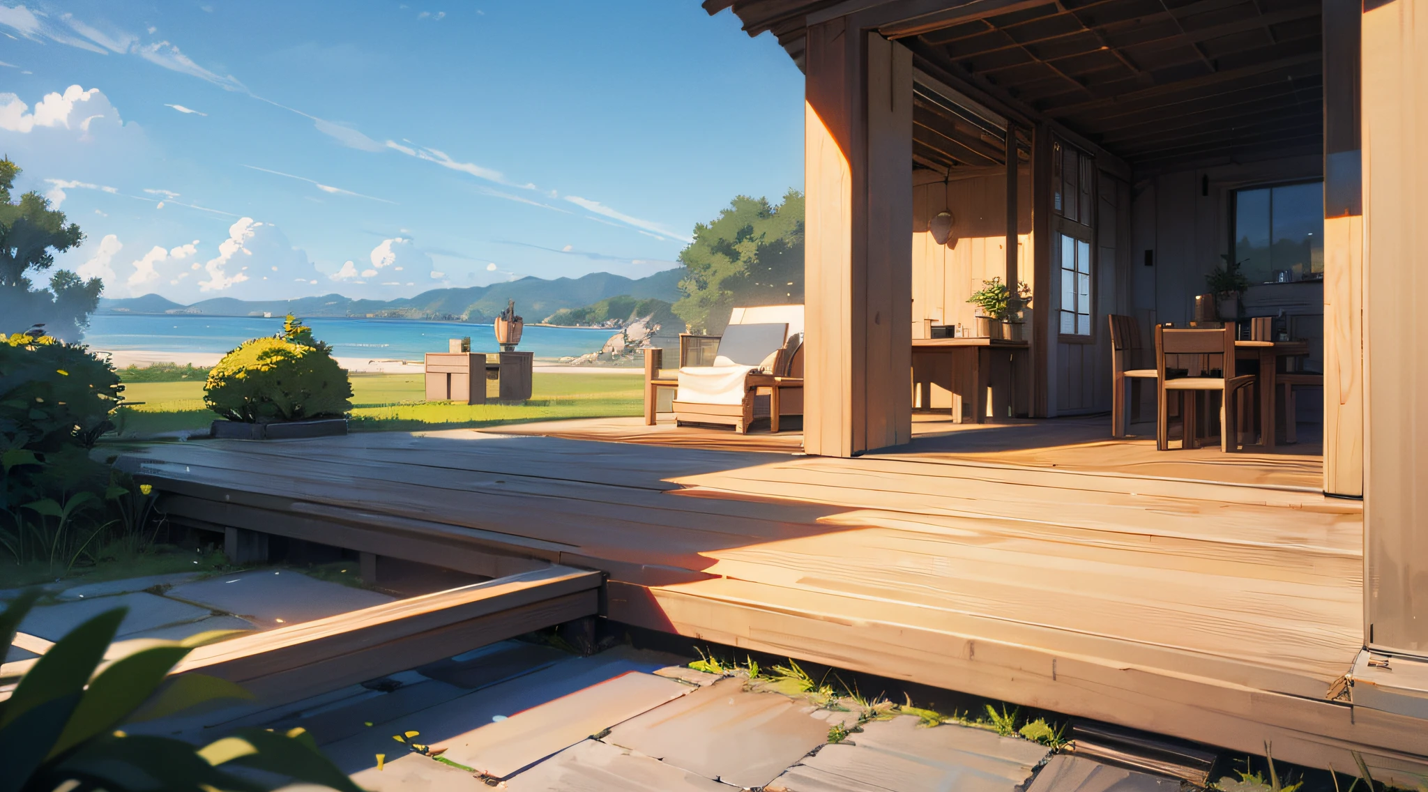 Outdoor, relaxing view, HD presentation, real scene, 8K --auto