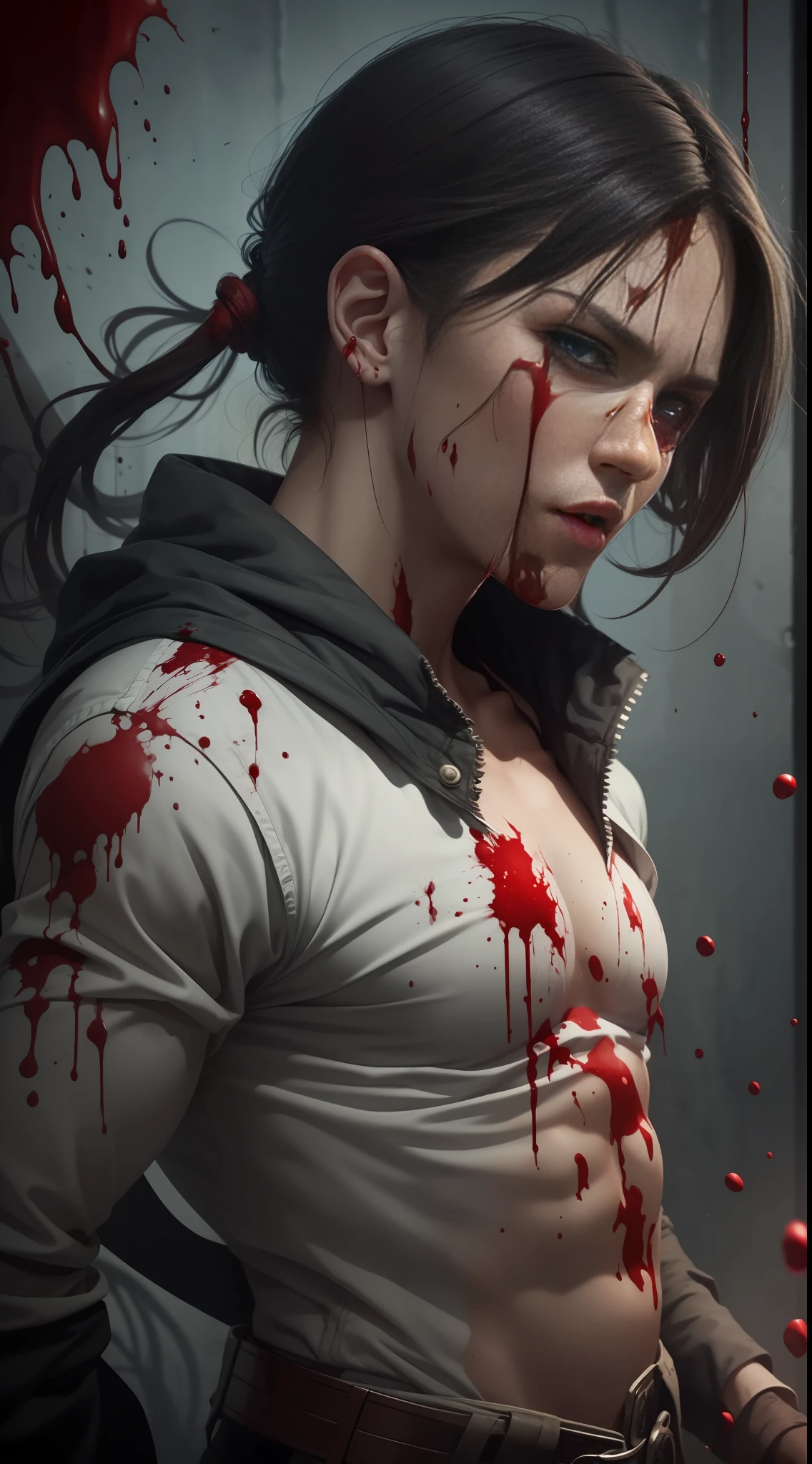 I'm crazy when I see blood bars. I can actually see blood bars, and killing them can make them stronger. God, I will still kill you!