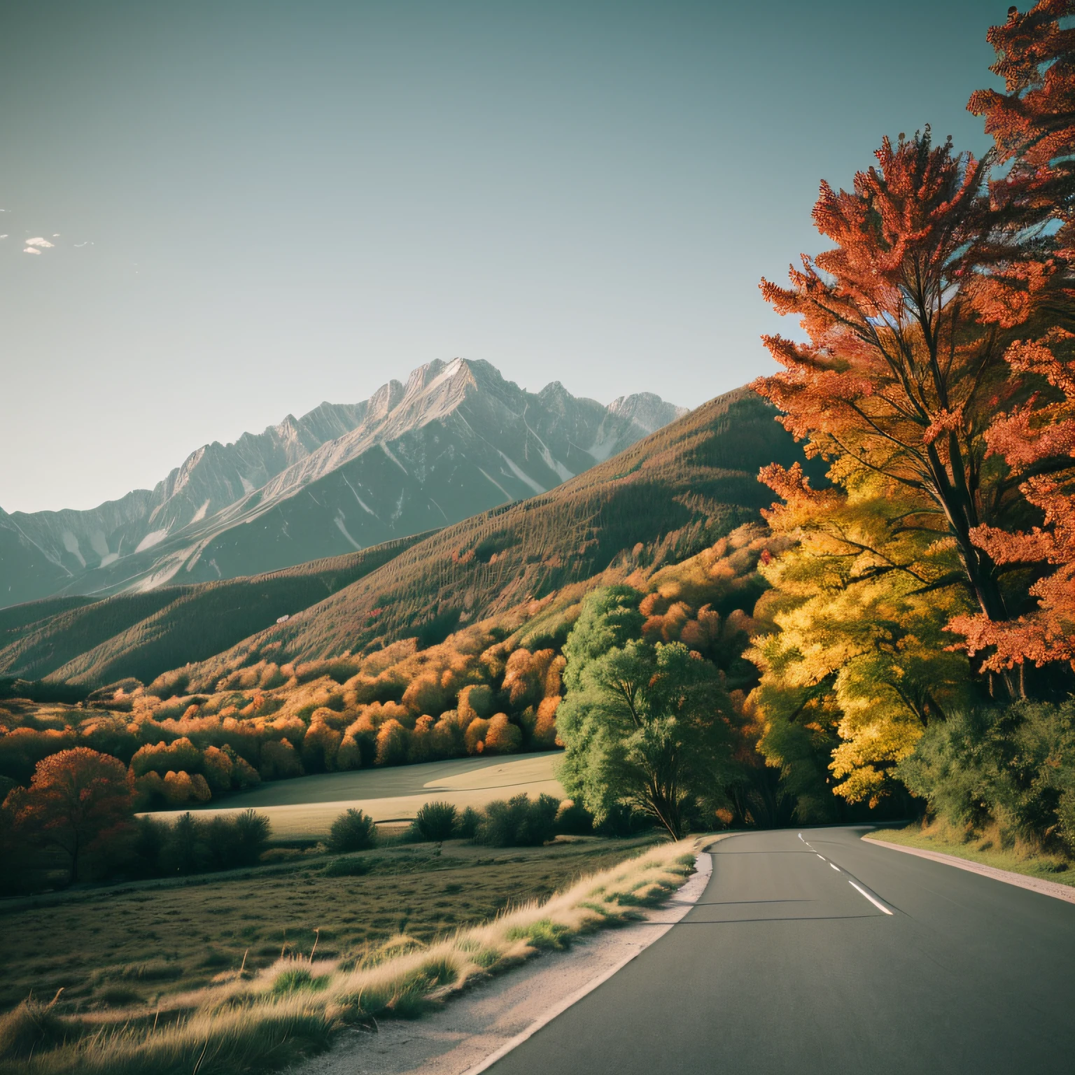 landscape, realistic, photography, gray, landscape, Photo