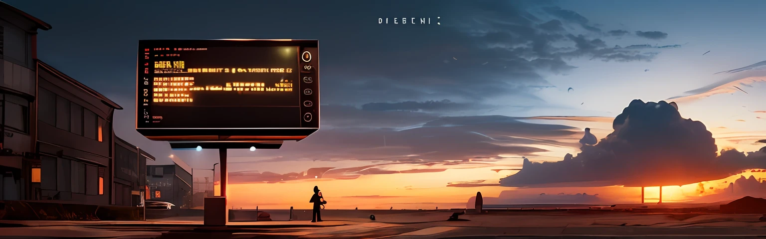 computer terminal commands banner,  detective work, mamoru oshii anime, surrealist style