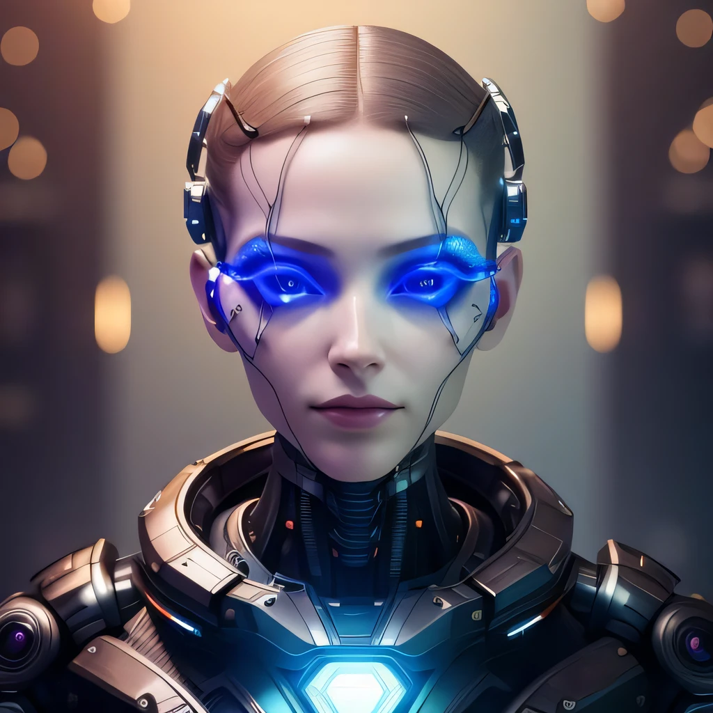 complex 3d render ultra detailed of a beautiful porcelain profile woman android face, cyborg, robotic parts, 150 mm, beautiful studio soft light, rim light, vibrant details, luxurious cyberpunk, lace, hyperrealistic, anatomical, facial muscles, cable electric wires, microchip, elegant, beautiful background, octane render, H. R. Giger style, 8k, best quality, masterpiece, illustration, an extremely delicate and beautiful, extremely detailed ,CG ,unity ,wallpaper, (realistic, photo-realistic:1.37),Amazing, finely detail, masterpiece,best quality,official art, extremely detailed CG unity 8k wallpaper, absurdres, incredibly absurdres, robot, silver halmet, full body, sitting