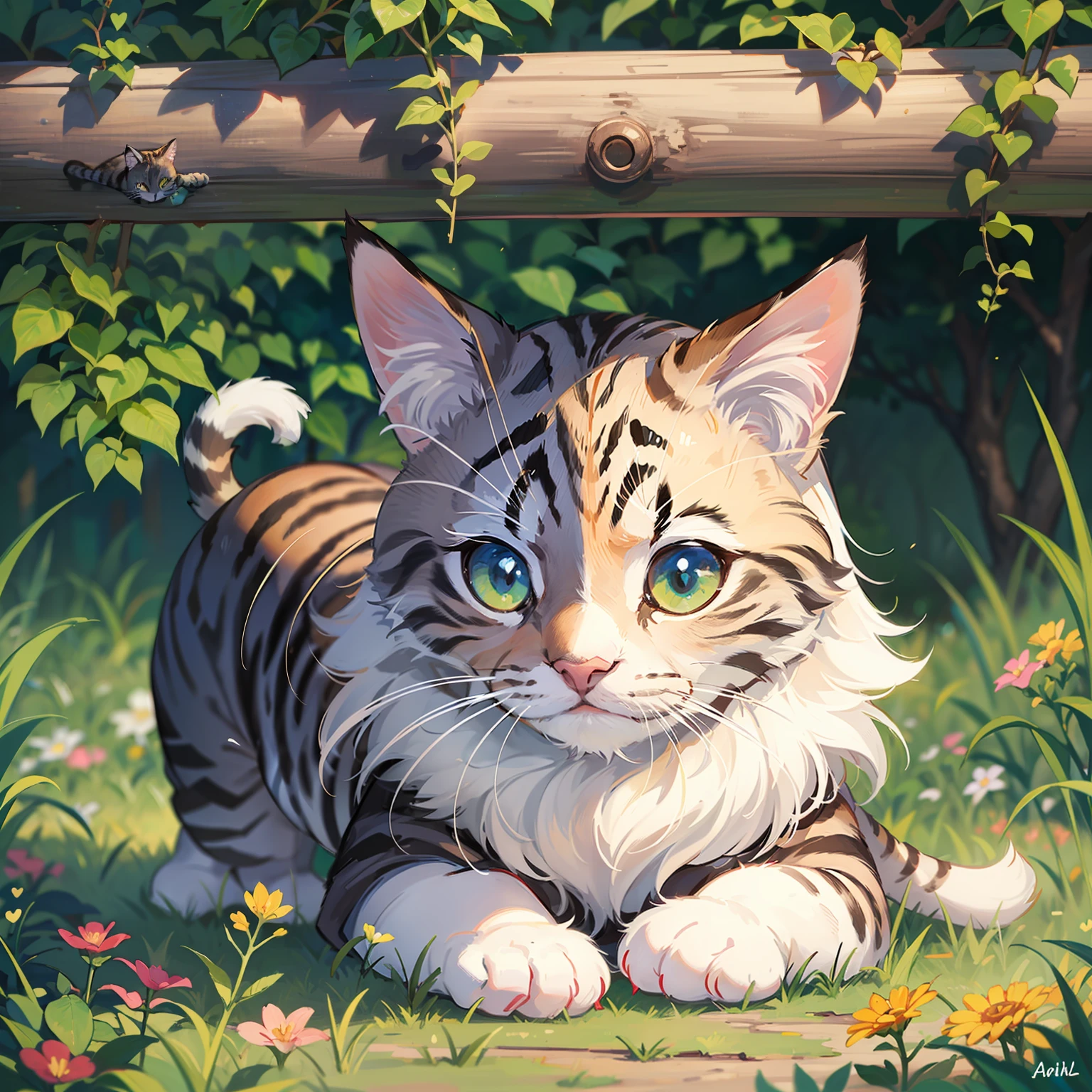 Cute cat cat