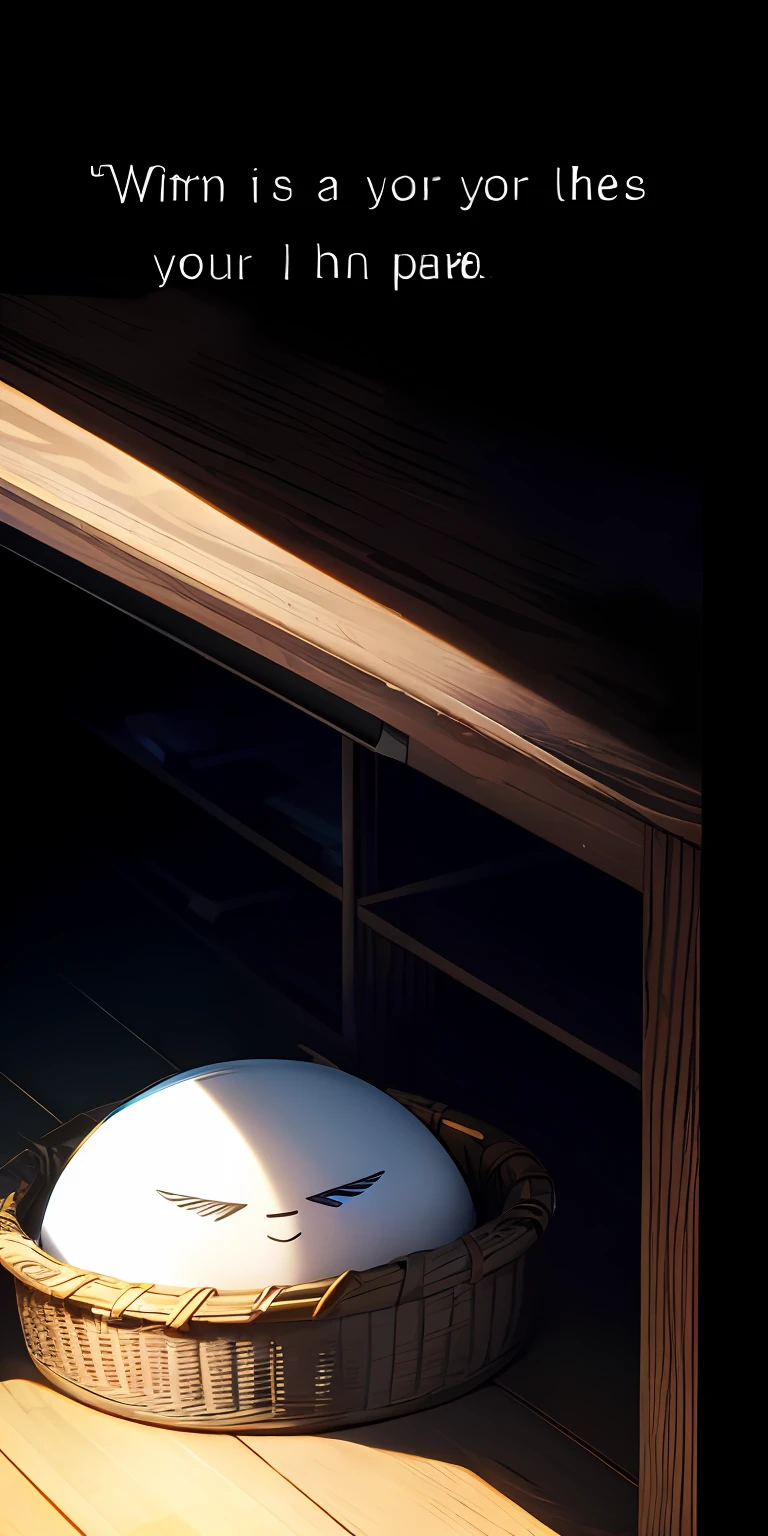 Black background, the following text appears, who is he? Why is it under my bed? How long has he been hiding here? What is his purpose?