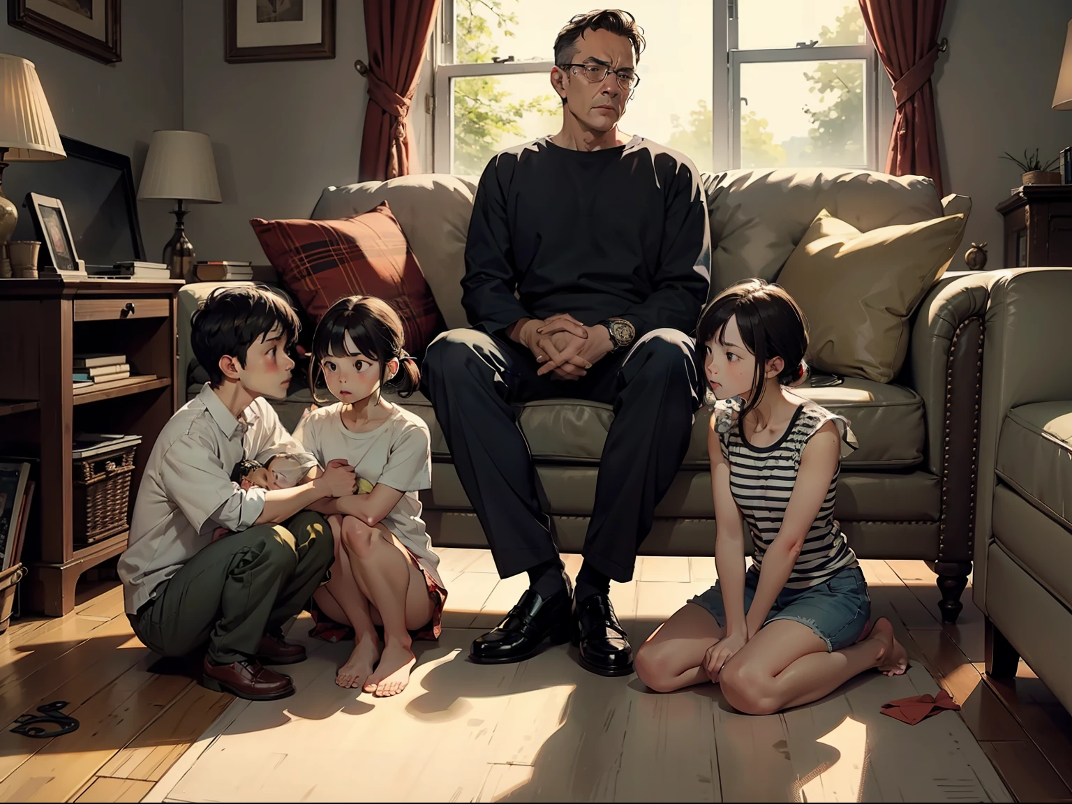 A family with problems