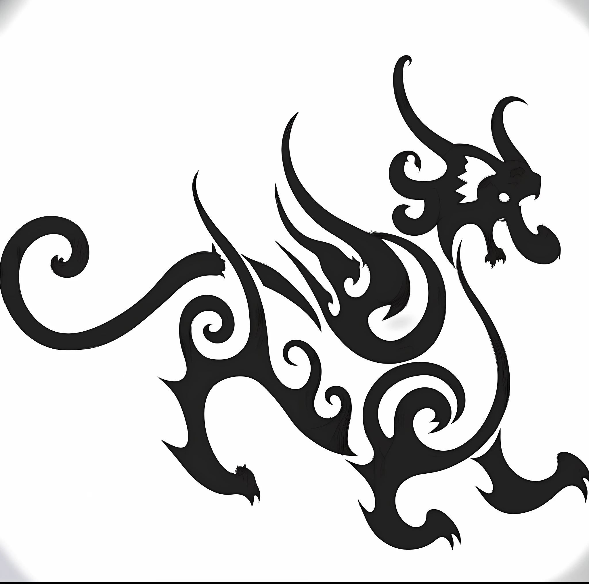 Black dragon, ink style masterpiece, mighty domineering, dragon horn highest quality, antlers, gothic style highest quality, tempest, storm, lightning and thunder, perfect details, dragon centered, unicorn black storm, ion, the highest quality tail is very handsome, stretch the body, open teeth and dance claws,