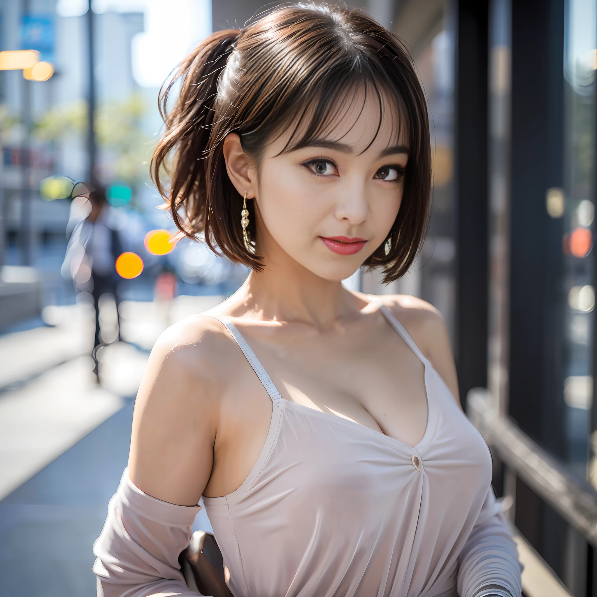 (Airport:1), PM, (Doctor Gown:1), Light brown fringe shorthair, Light brown eyes, 1 girl, 20 years old, Innocent, (Photorealistic), (Complex Details:1.2),(Masterpiece, :1.3),(Best Quality:1.4), (Ultra High Definition:1.2), Ultra High Definition, (Detailed Eyes), (Detailed Facial Features), HDR, 8k Resolution, (Lens Flare:0.7), Looking Back, Busy with Inspection Report, Face Viewer, (Supermarket:1), HDR, 8k Resolution, (Lens Flare: 0.7), Turn Around, Busy with Inspection Report, Face Viewer, Drshe, Woman posing on street corner in Blazer Uniform, Best Quality, One Girl, Big Breasts, Sun, Bright, Blurred Background, Bokeh, Outdoor, (Street: 0.8), (People, Crowd: 1) Dresses: 1.5, sleeveless dresses, light blue clothes, white tight shirt with collar, blue dress: 1.5), gorgeous (short hair, forehead: 1.2), sky, earrings, beautiful in detail (Dynamic poses: 1.2), (upper body: 0.8), soft lighting, wind, shiny skin, smile, best quality, masterpiece, 1 girl, beautiful face, (photorealistic photo:1.3), Rim Lighting, (High Detail Skin:1.2), 8K UHD, DSLR, High Quality, High Resolution, 4K, 8K, Bokeh, Absurdity, Best Ratio Four Fingers and One Thumb, (Real: 1.3), 8k, RAW Photos, (Best Quality, Masterpiece, Intricate Detail: 1.4), (Realistic, Photorealistic: 1.3), Pretty Woman Alone in the Bathroom. ((Pretty woman like Japan's idol)). (sheer camisole with thin fabric: 1.5). She wears only a light-colored wet camisole and wet panties. (Camisole is wet and sheer: 1.5). (No bra and the shape of the nipple stands out: 1.8). ((Hollow and sensual look: 1.8)). (half-open eyes: 1.5), (tears dripping from half-open mouth: 1.5). BDSM, slave, (wet hair: 1.5), (wet skin: 1.8), (clean nipple shape: 1.8),(best quality, 8k, 32k, masterpiece, UHD: 1.2), 1 girl, beautiful Japan woman, thin waist, gray suit, open jacket, office lady, suit, pants, from behind, office, desk, (sticking out buttocks: 1.2), fine face, short hair, (8k, top quality, Masterpiece: 1.2), (Realistic, Photorealistic: 1.37), S