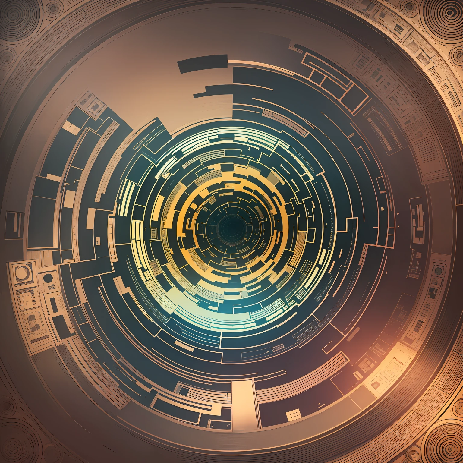 technology background, unrelistic, pattern, fibonacci --auto