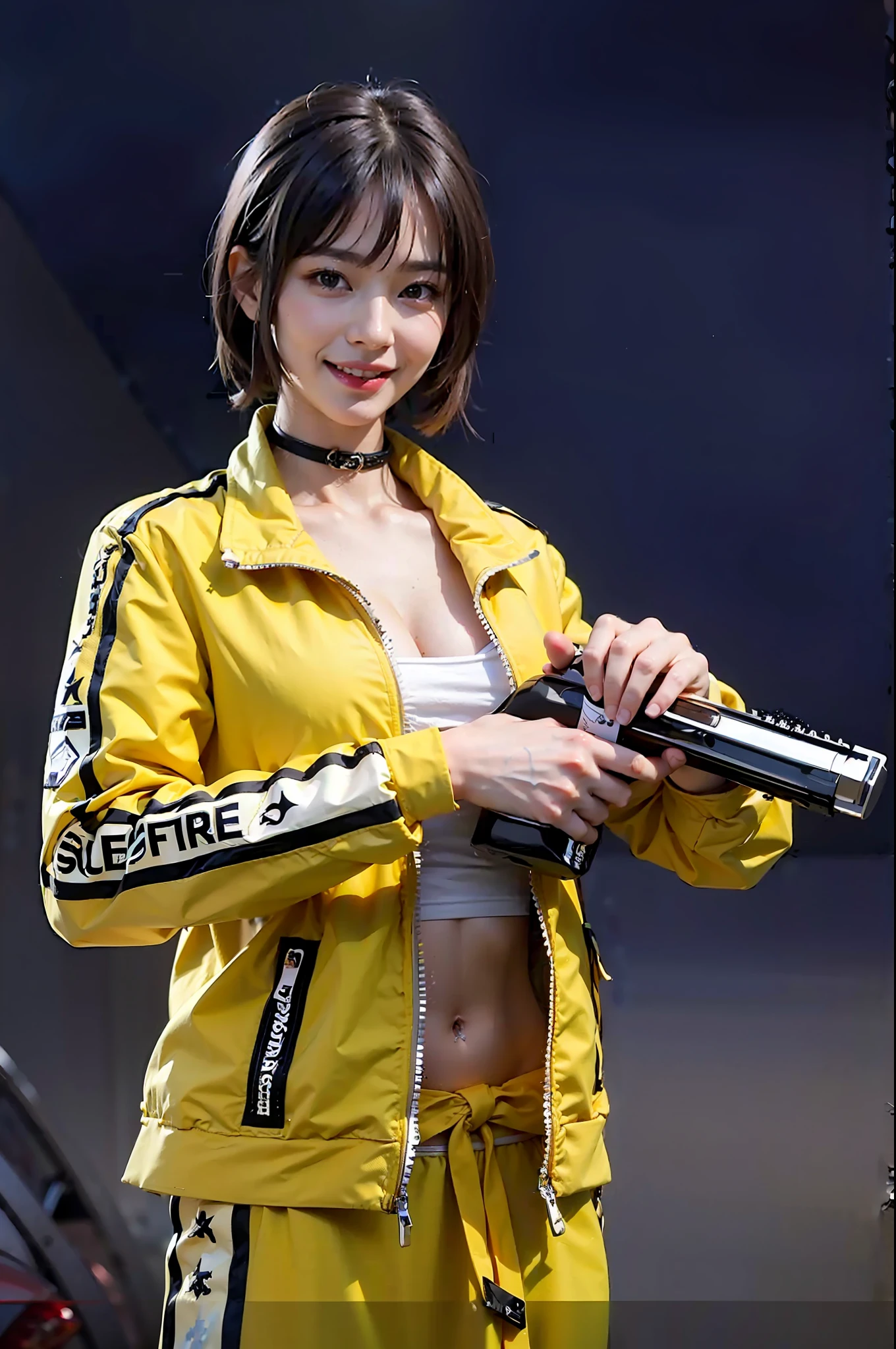 ((Best Quality, 8K, Masterpiece: 1.3)), 1girl, Slim Abs Beauty: 1.3, (Hairstyle Casual, Big Breasts: 1.2), Dress: 1.1, Super Fine Face, Delicate Eyes, Double Eyelids, Smile, Home, smile ,long hair
